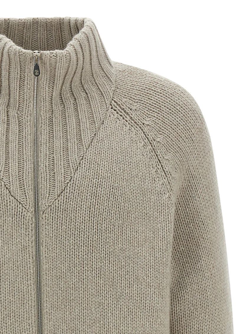 Brunello Cucinelli o1w1db10326 Padded Cardigan in Beige/Multi Size US S / EU 44-46 / 1 - 3 Thumbnail