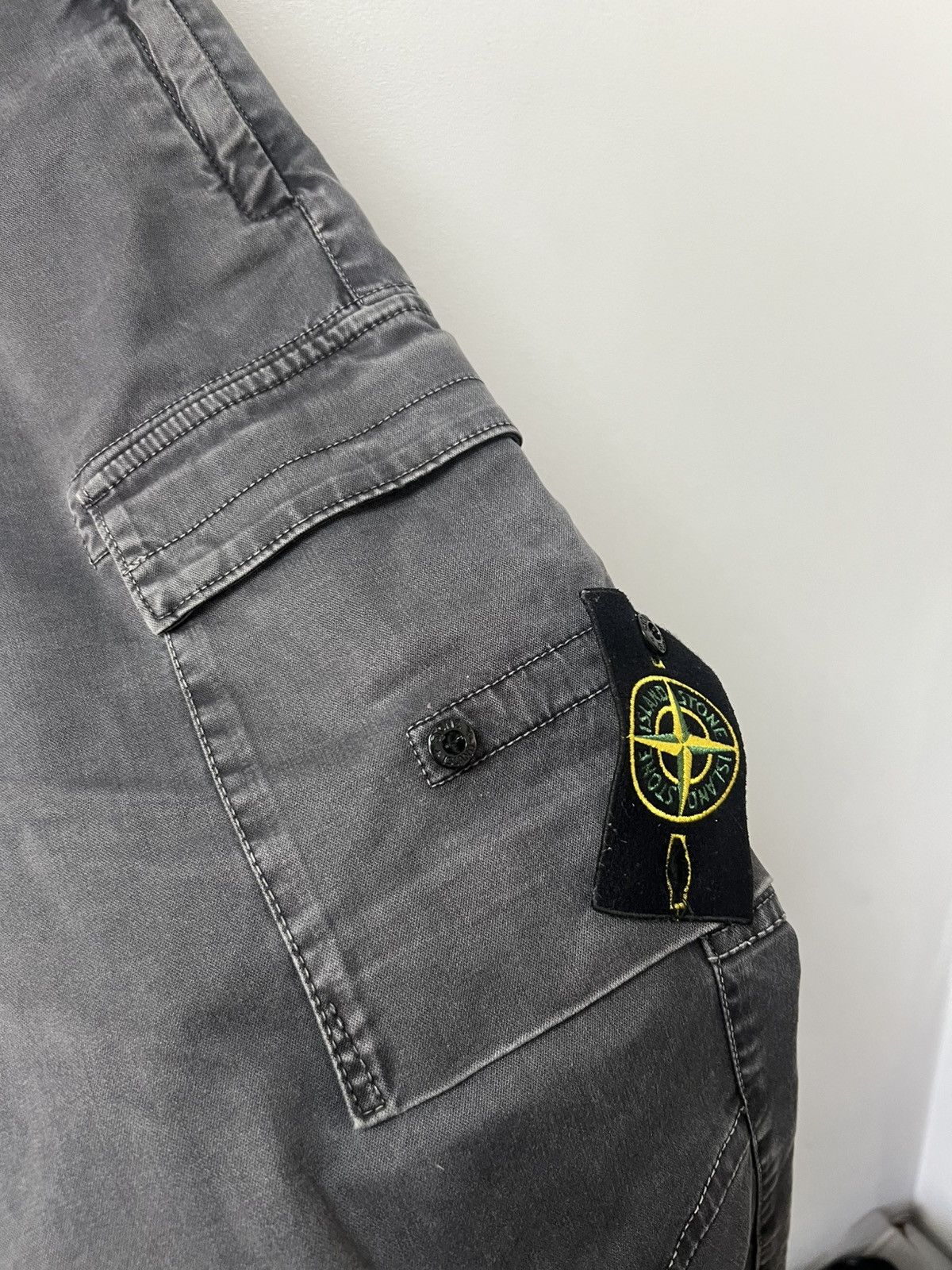 Stone Island Stone Island Cargo Pants Gray Size 34 Mens Size US 34 / EU 50 - 11 Thumbnail