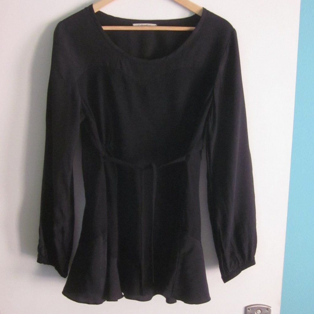 Other Cannisse Paris Womens Black Top Size 2 (US 6 / 8) Size M / US 6-8 / IT 42-44 - 1 Thumbnail