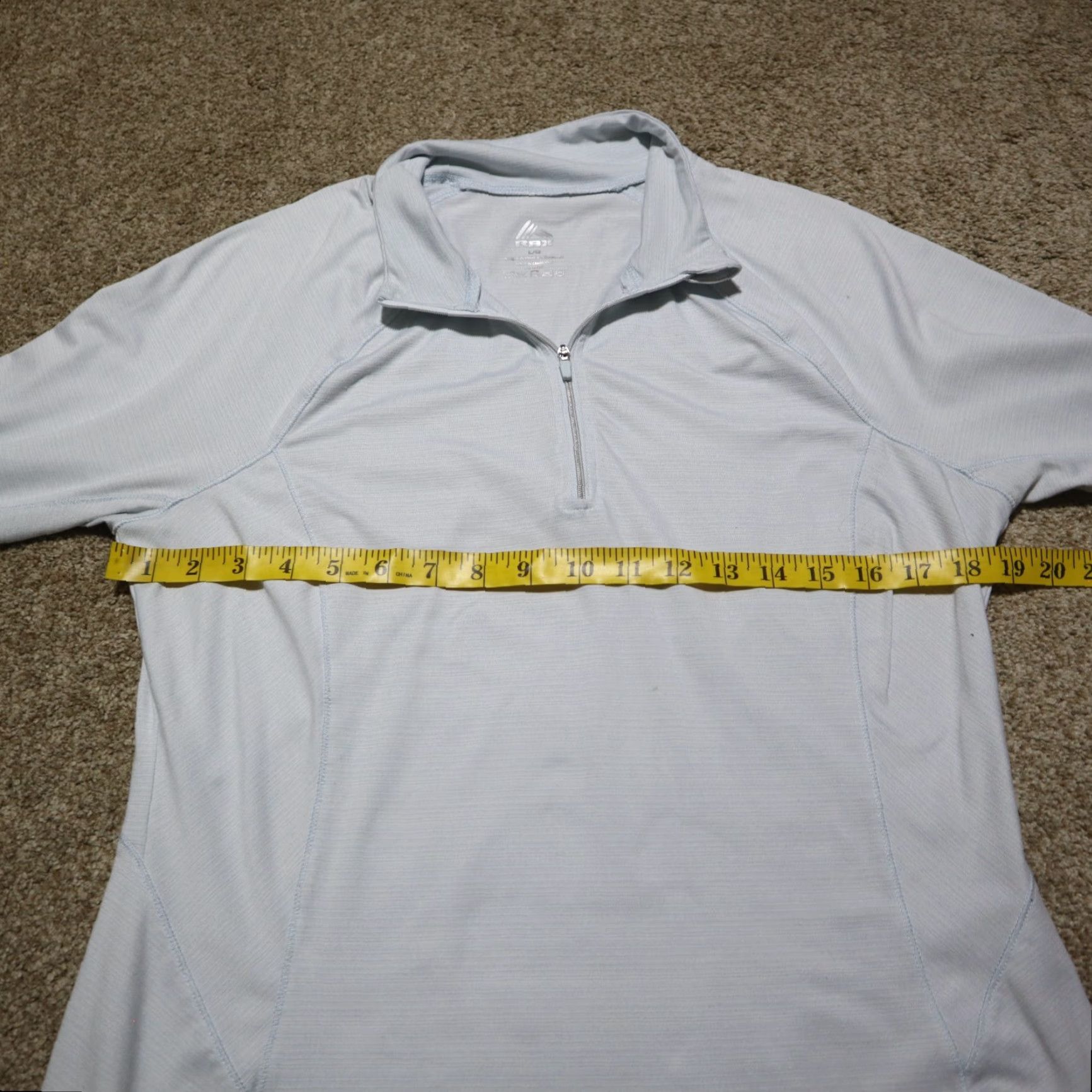 Vintage RBX Light Blue Long Sleeve Running Shirt Adult Women's Size L Large Size L / US 10 / IT 46 - 3 Thumbnail