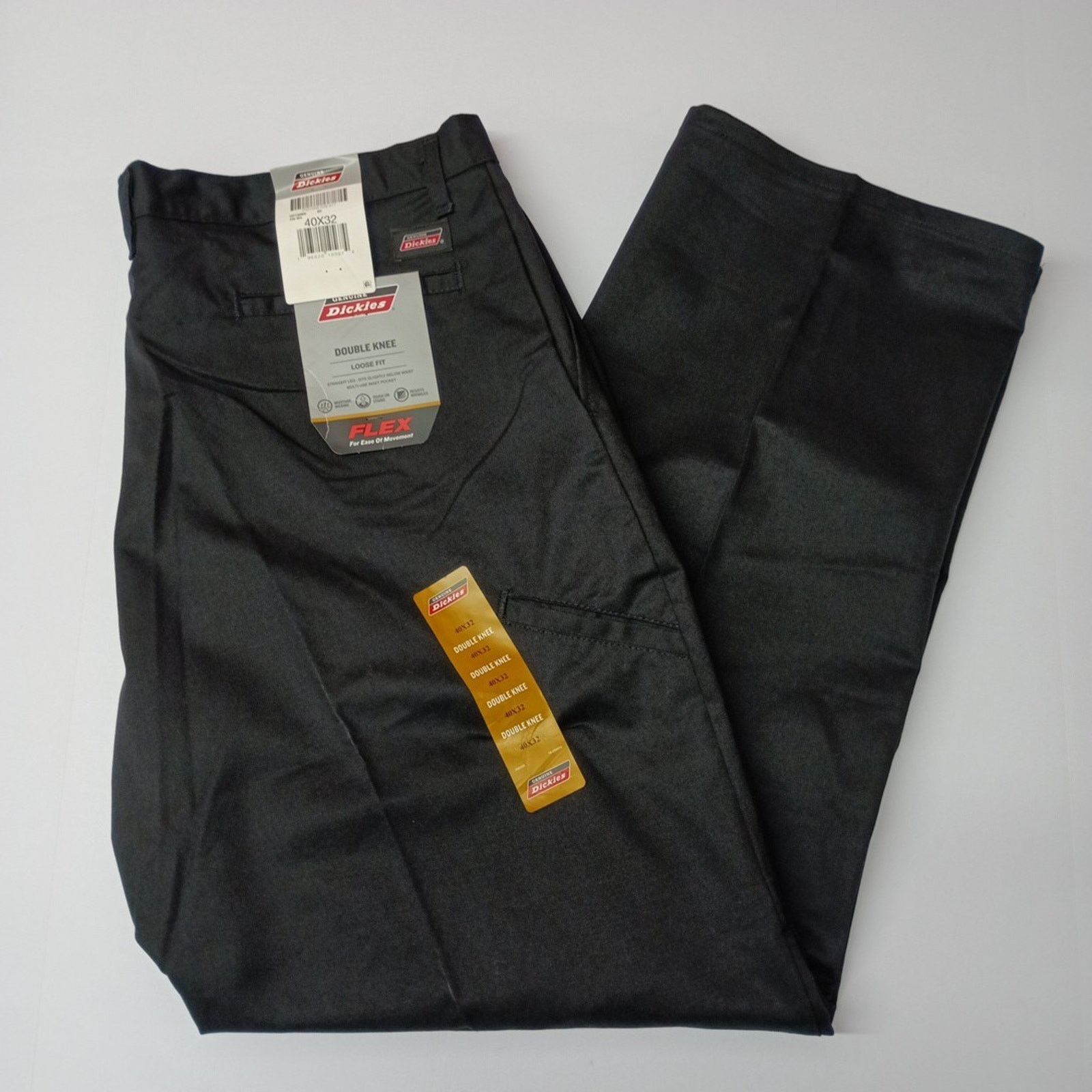 Dickies Dickies Loose Fit Double Knee Work Pants Men's 40x32 Black Size US 40 / EU 56 - 1 Thumbnail