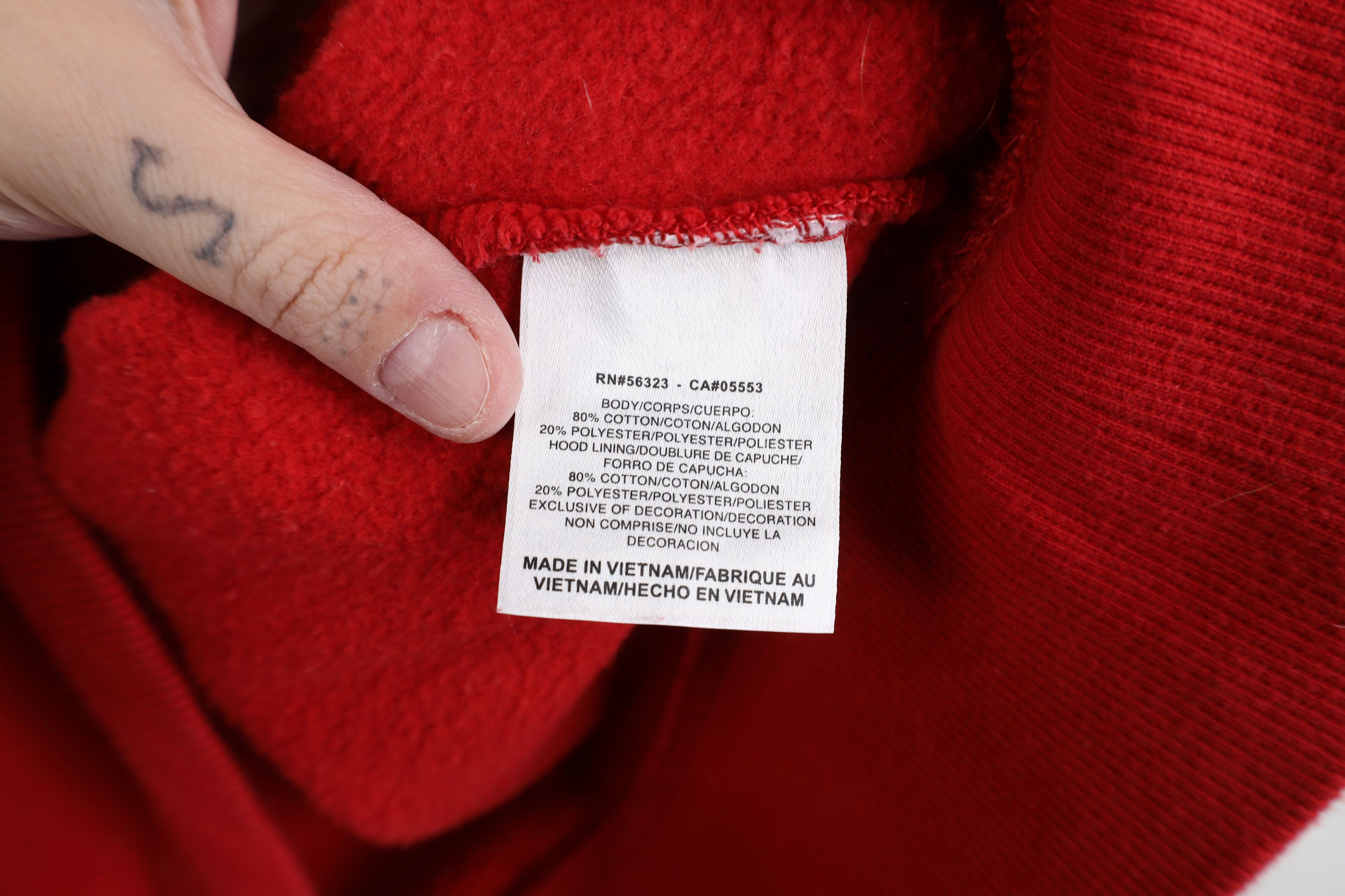 Nike Vintage Nike Swoosh St Louis Cardinals Baseball Hoodie Size US L / EU 52-54 / 3 - 11 Thumbnail
