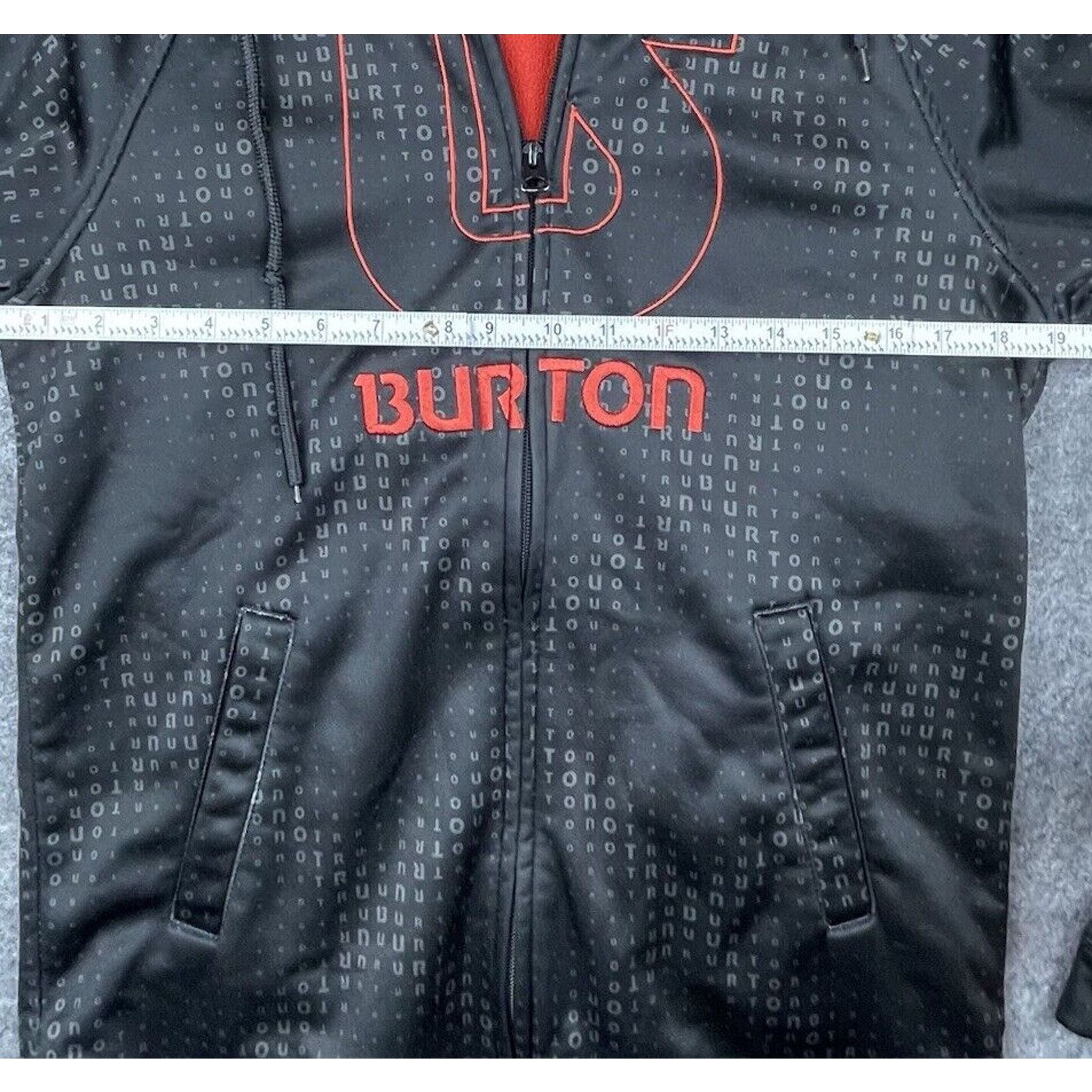 Burton Burton Durable Goods Hoodie Mens Black Full Zip MB Peak Logo Size US S / EU 44-46 / 1 - 4 Thumbnail