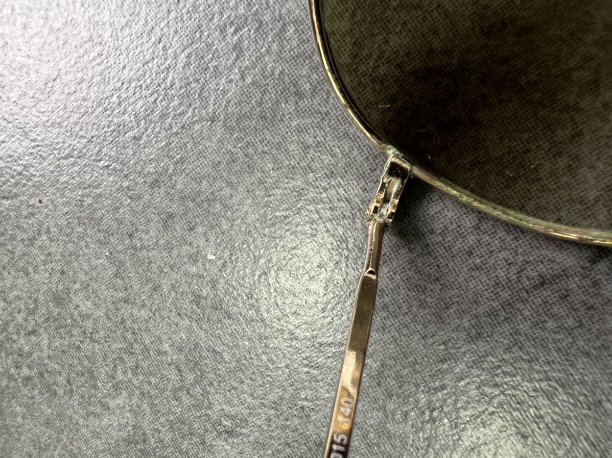 Gucci × Vintage Gucci Square Aviators Metal Frame Sunglasses Size ONE SIZE - 8 Thumbnail