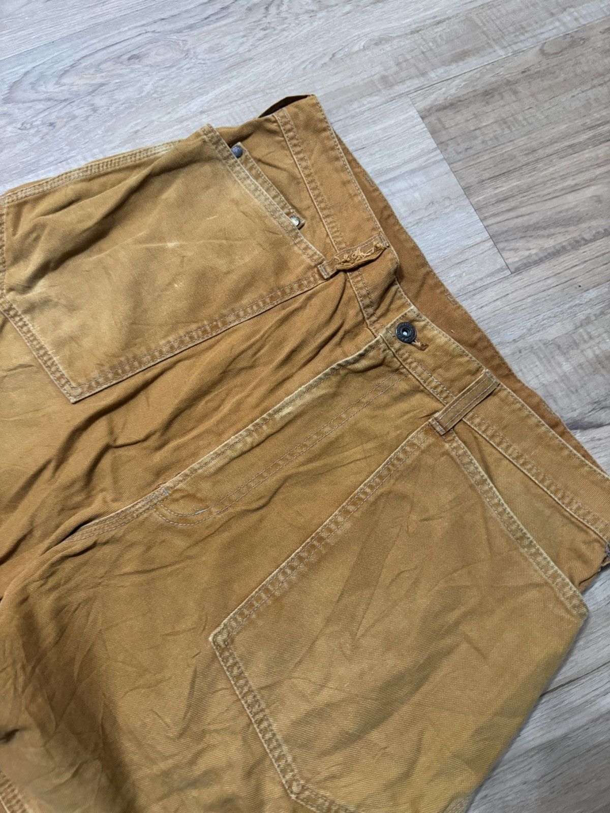 Japanese Brand Vintage Evenriver baggy worker pants Size US 33 - 2 Thumbnail