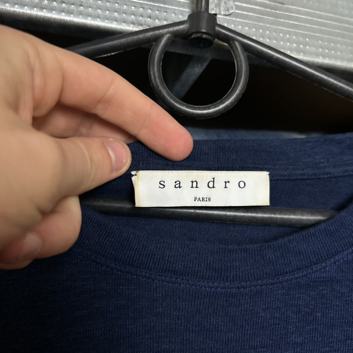 Sandro Luxury Sandro Basic Linen designer streetwear tee size M Size US M / EU 48-50 / 2 - 5 Thumbnail