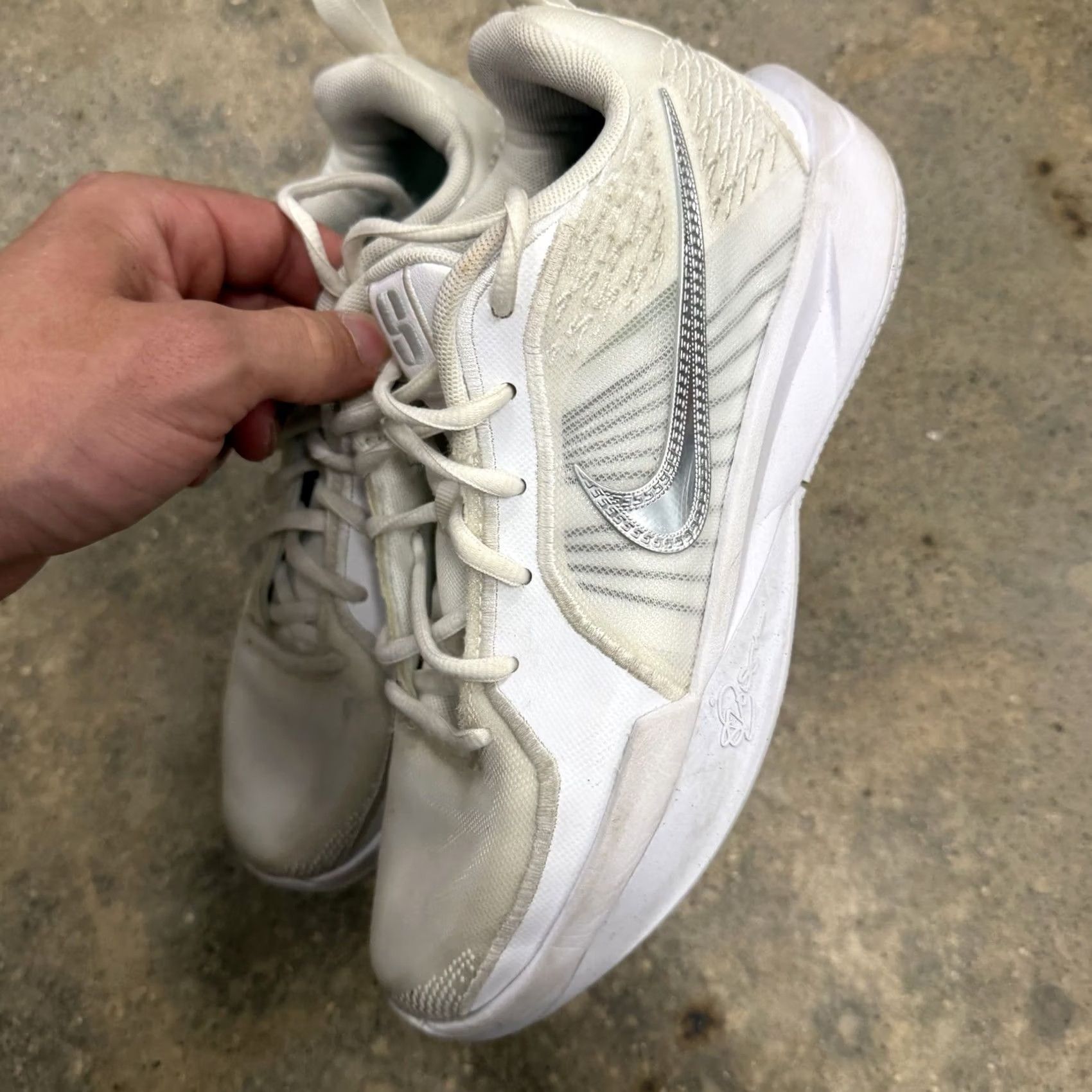 Nike Nike Sabrina 2 White Noise GS Size 4 Sneaker Low Top Lace Up Nike Sabrina White Noise GS 4 Size US 5 / EU 37 - 7 Thumbnail