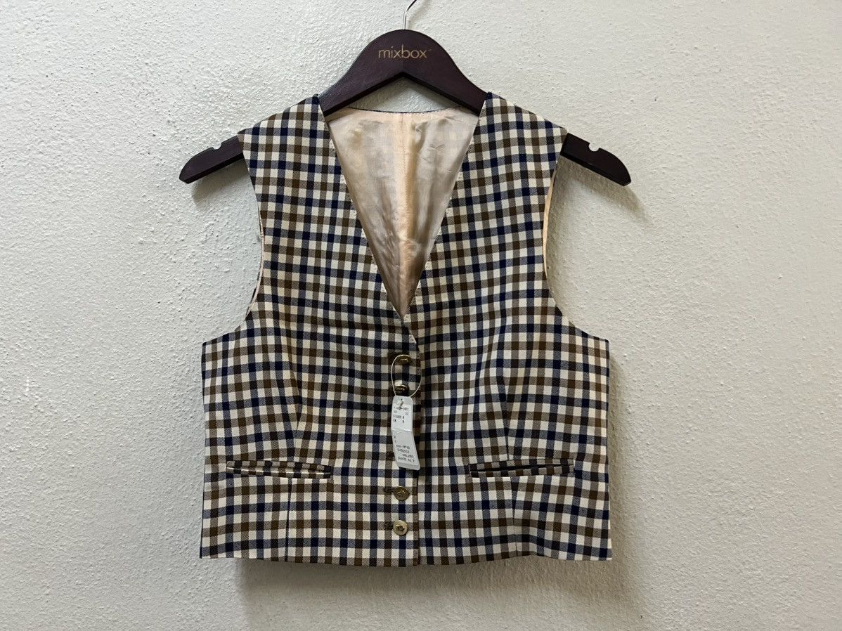 Aquascutum Vintage Aquascutum Wool Vest small Size US S / EU 44-46 / 1 - 1 Thumbnail