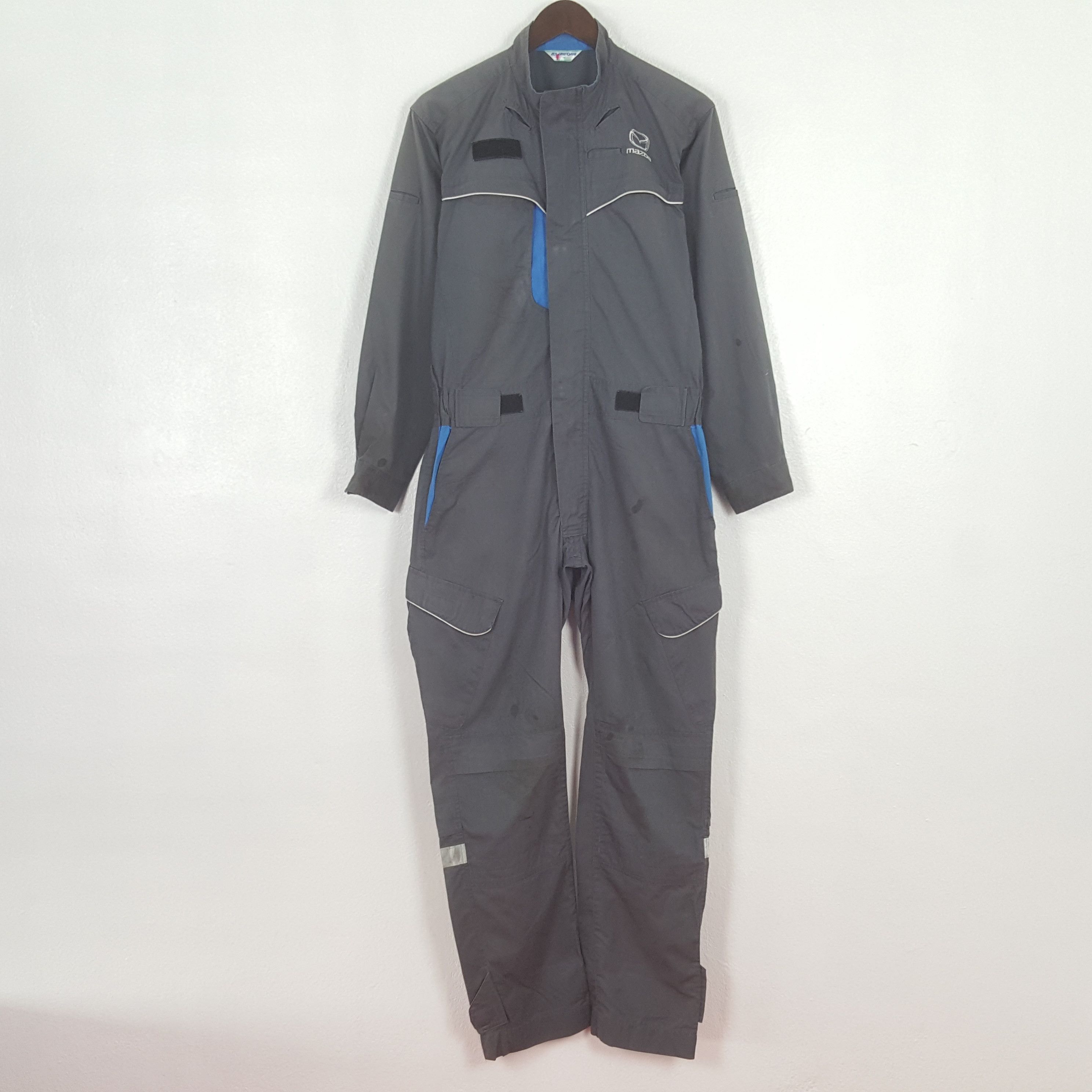Sports Specialties Vintage Mazda Sport Worker Coverall Jumpsuit Jacket Size US M / EU 48-50 / 2 - 4 Thumbnail