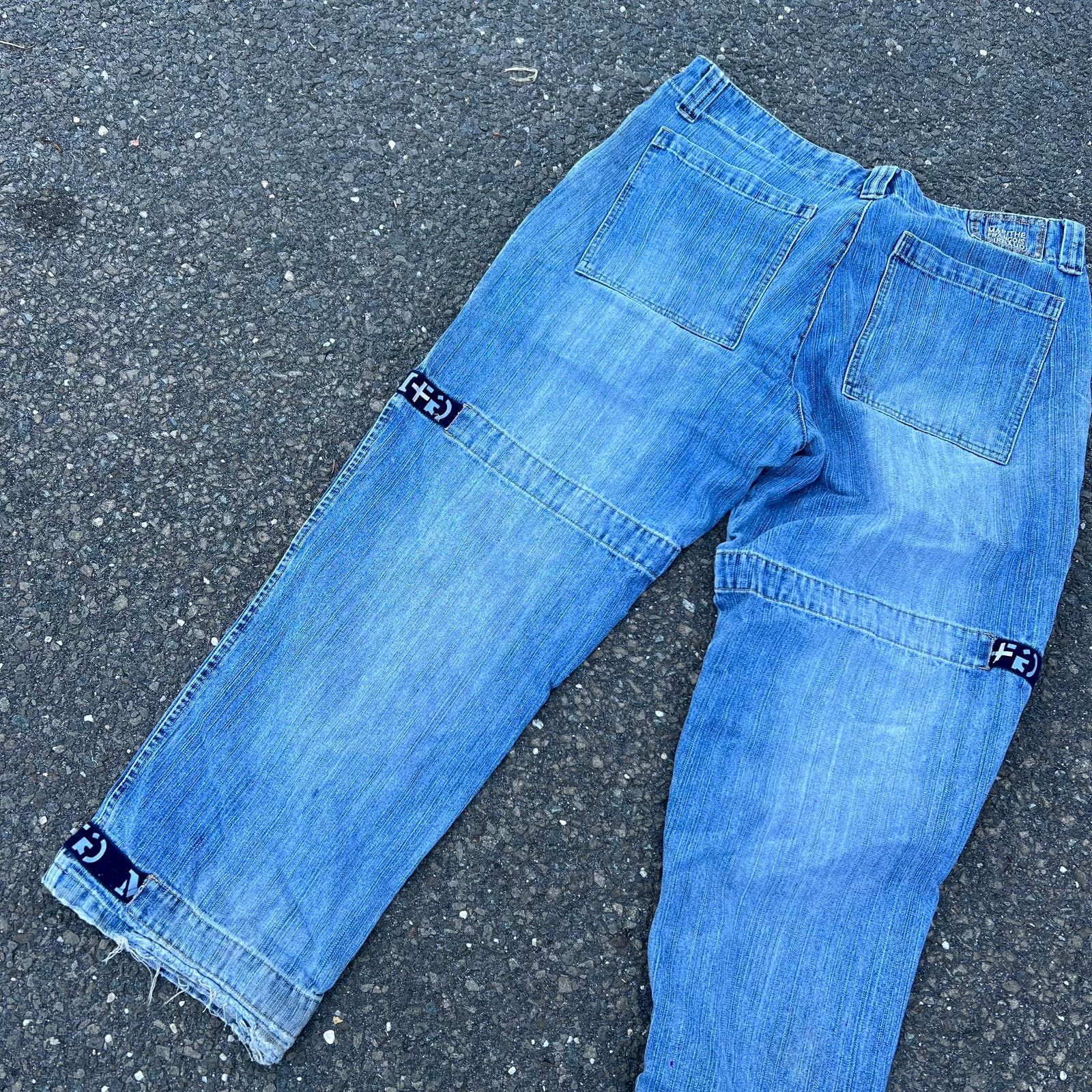 Marithe + Francois Girbaud × Vintage Vintage mfg marithe Francois girbaud y2k baggy jeans Size US 38 / EU 54 - 5 Thumbnail