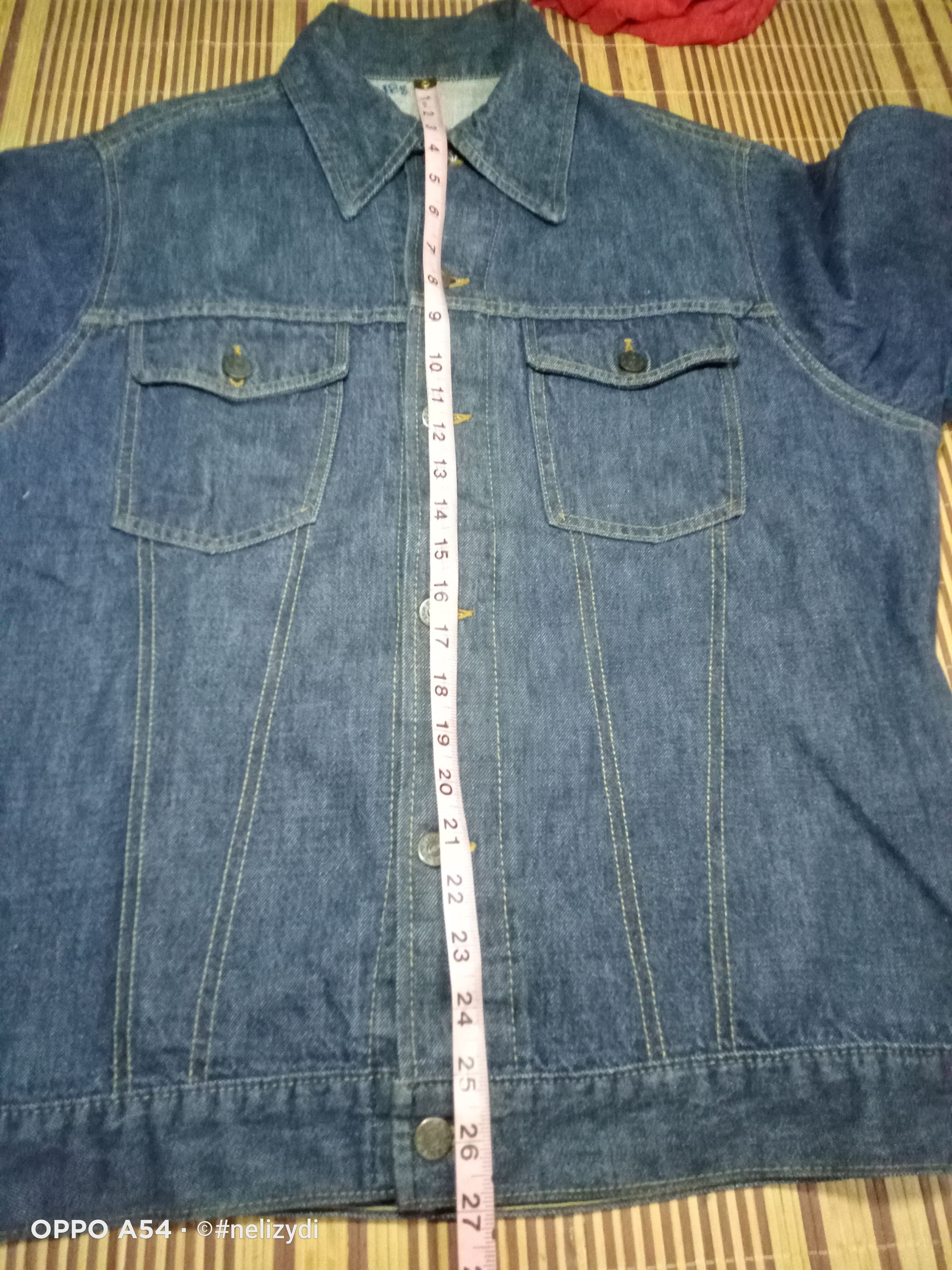 Vintage ROEBUCKS SELVEDGE DENIM JACKET Size US L / EU 52-54 / 3 - 5 Thumbnail