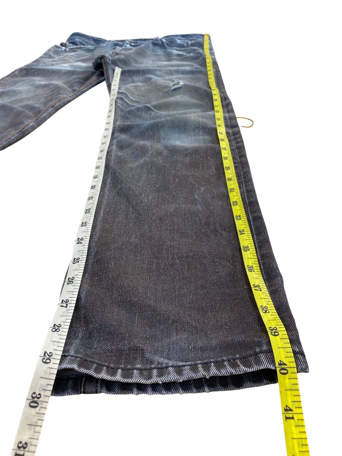 Diesel Diesel Darron Grunge Faded Ripped Style Jeans Size US 34 / EU 50 - 9 Thumbnail
