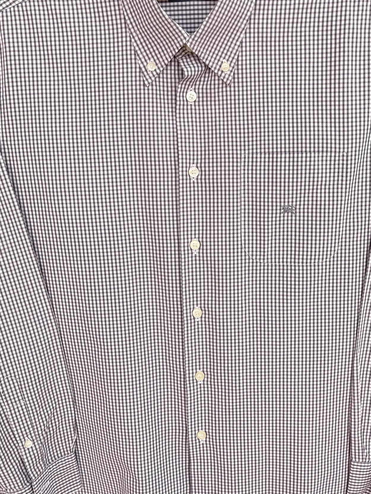 Burberry 🔥 Burberry plaid checkred shirt size xl Size US XL / EU 56 / 4 - 4 Thumbnail