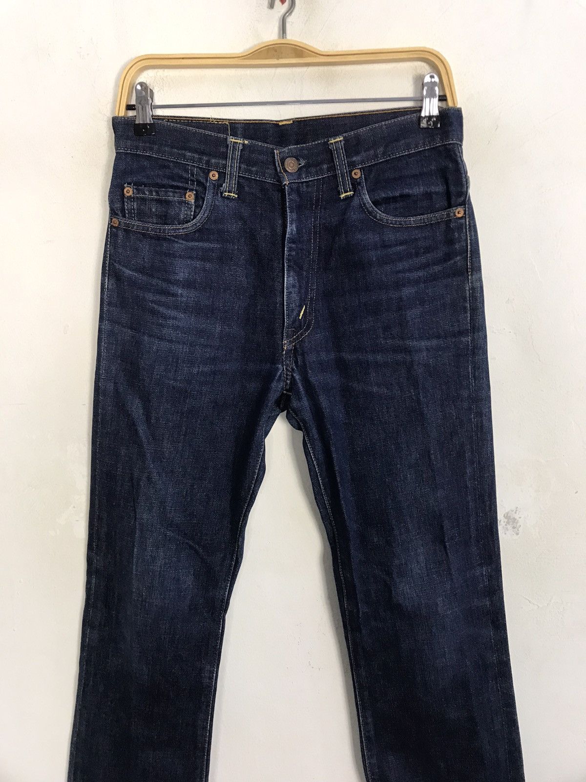 Levi's Vintage Clothing Levi's 90s Lot 517-0217 Indigo Denim Jeans Relaxed Tapered Size US 28 / EU 44 - 6 Thumbnail