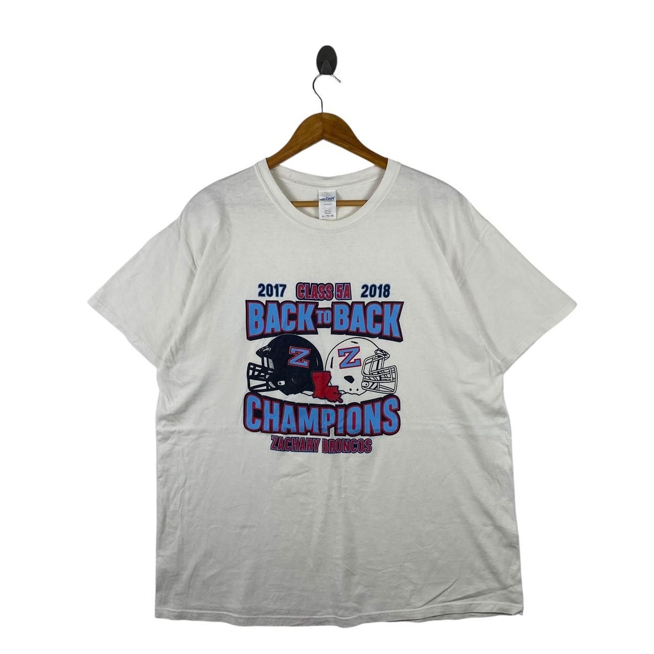 NFL NFL ZACHARY BRONCOS 2017 2018 Back To Champion Tee Shirt Size US XL / EU 56 / 4 - 1 Thumbnail