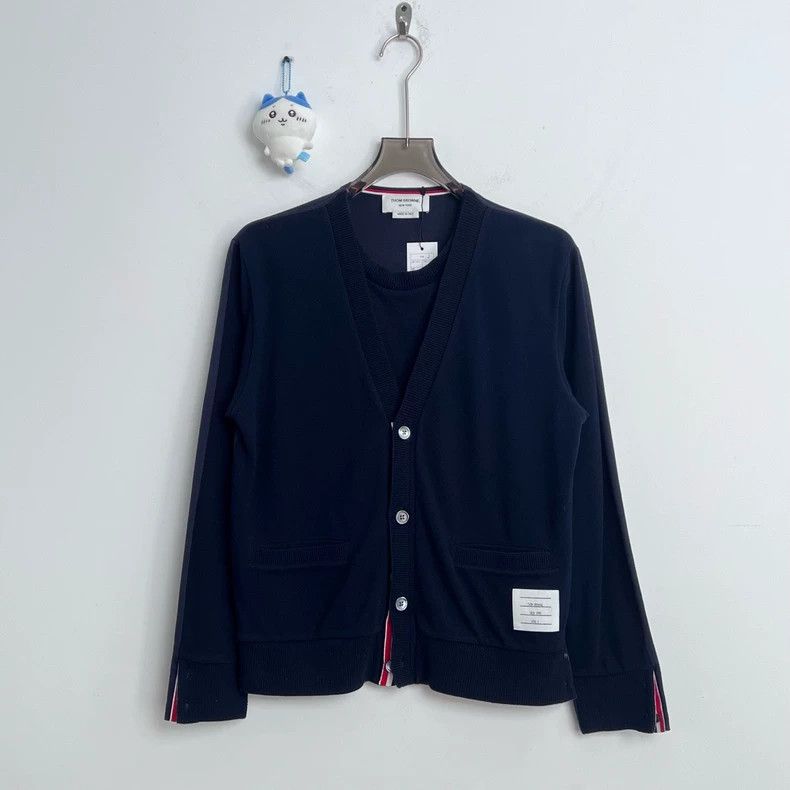 Thom Browne Thom Browne Two-Piece Cardigan Design-dmc Size US M / EU 48-50 / 2 - 1 Thumbnail