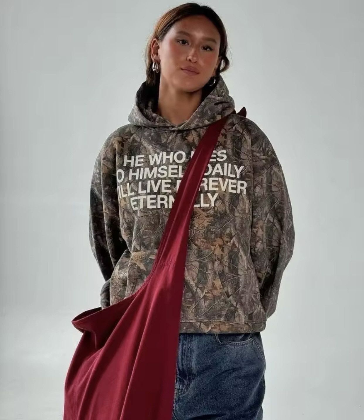 Japanese Brand Harajuku Oversized Pattern Soft Warm Hoodies Sweatshirt Size US M / EU 48-50 / 2 - 2 Thumbnail