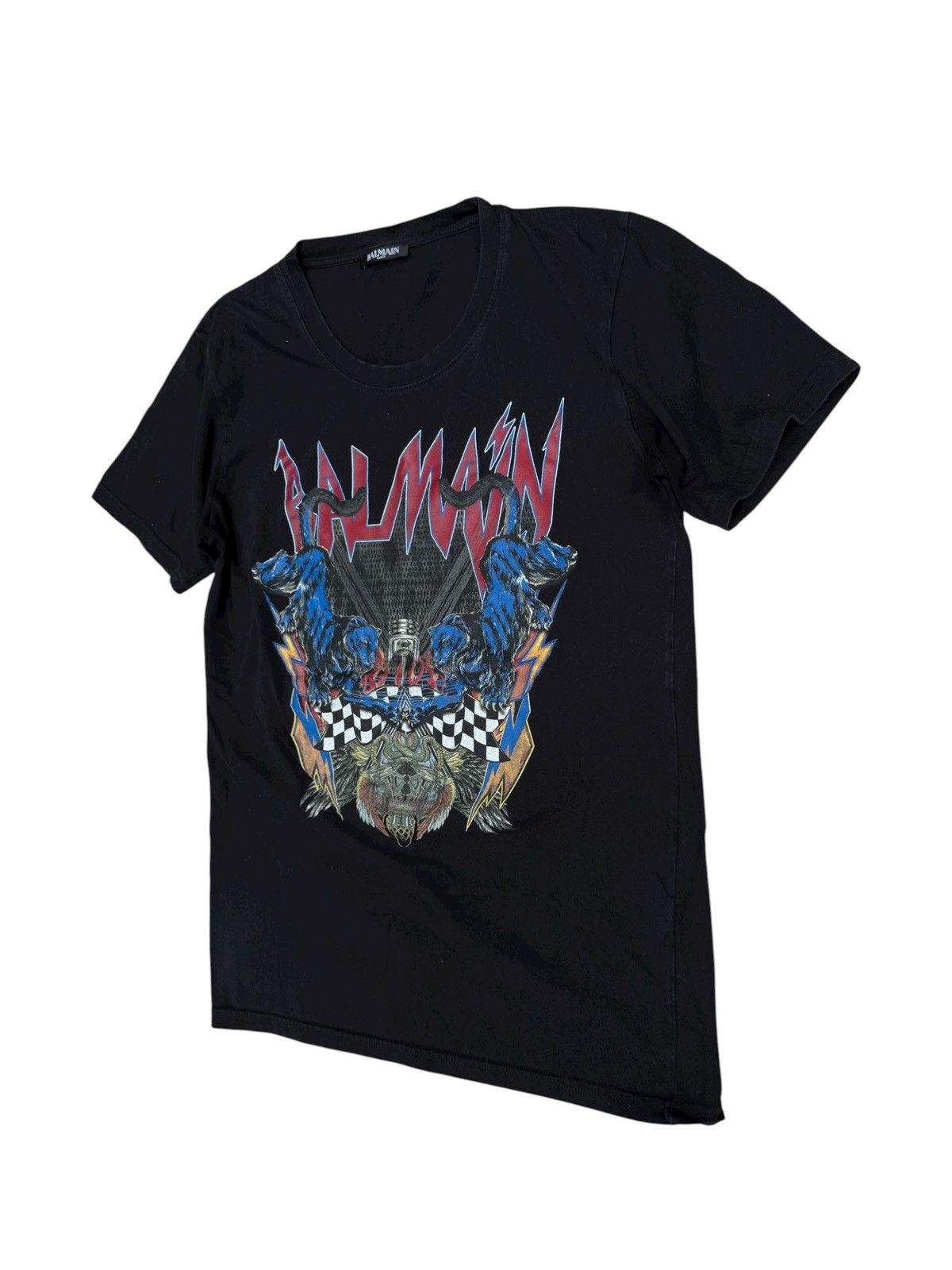 Balmain Balmain rock graphic t shirt Size US S / EU 44-46 / 1 - 3 Thumbnail