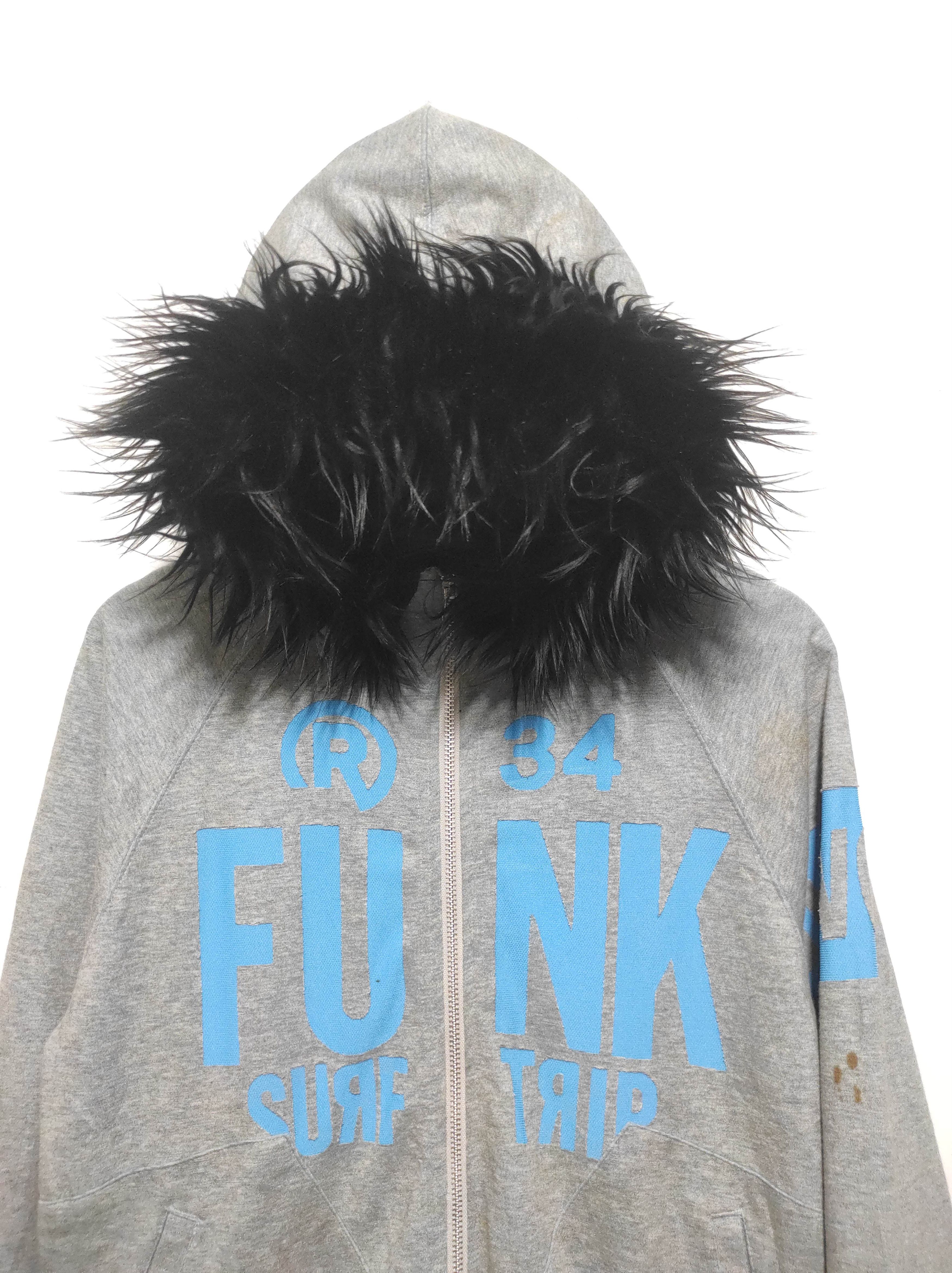Real B Voice Zip Fur Hoodie ifsixwasnine lgb style
