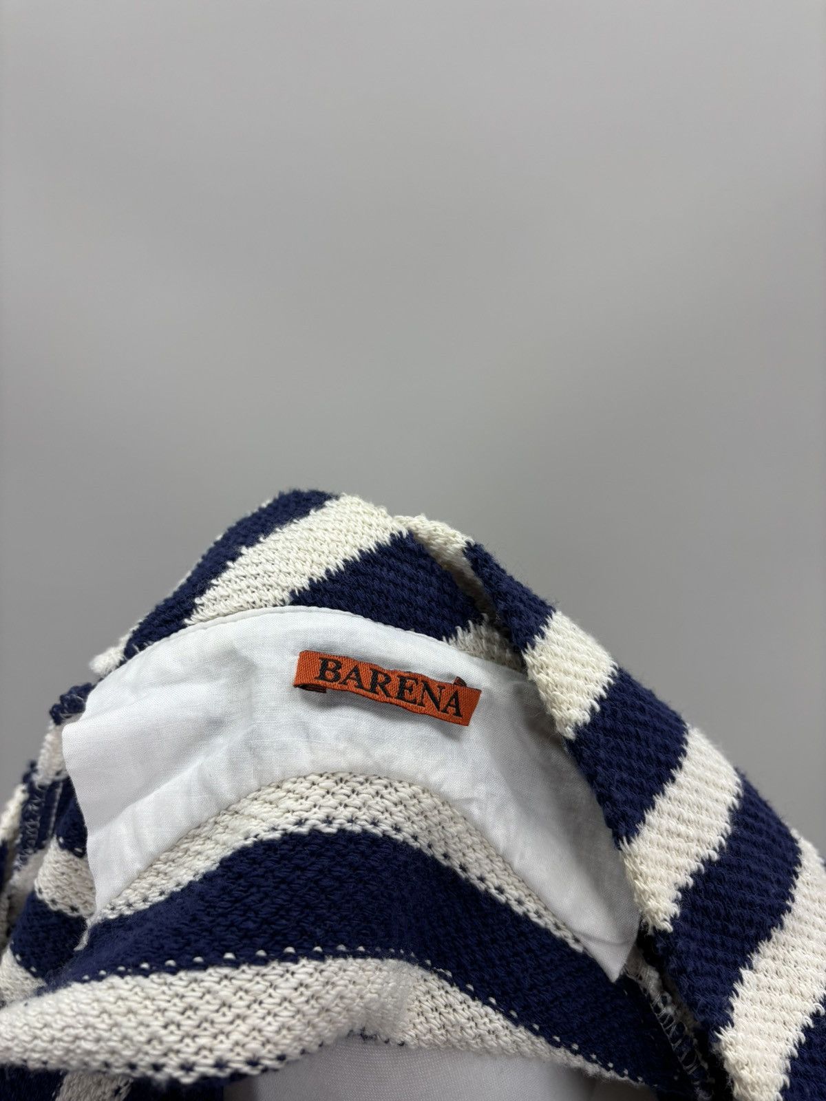Barena Womens cardigan Barena Venezia Size L Color White/Blue Size US L / EU 52-54 / 3 - 9 Thumbnail