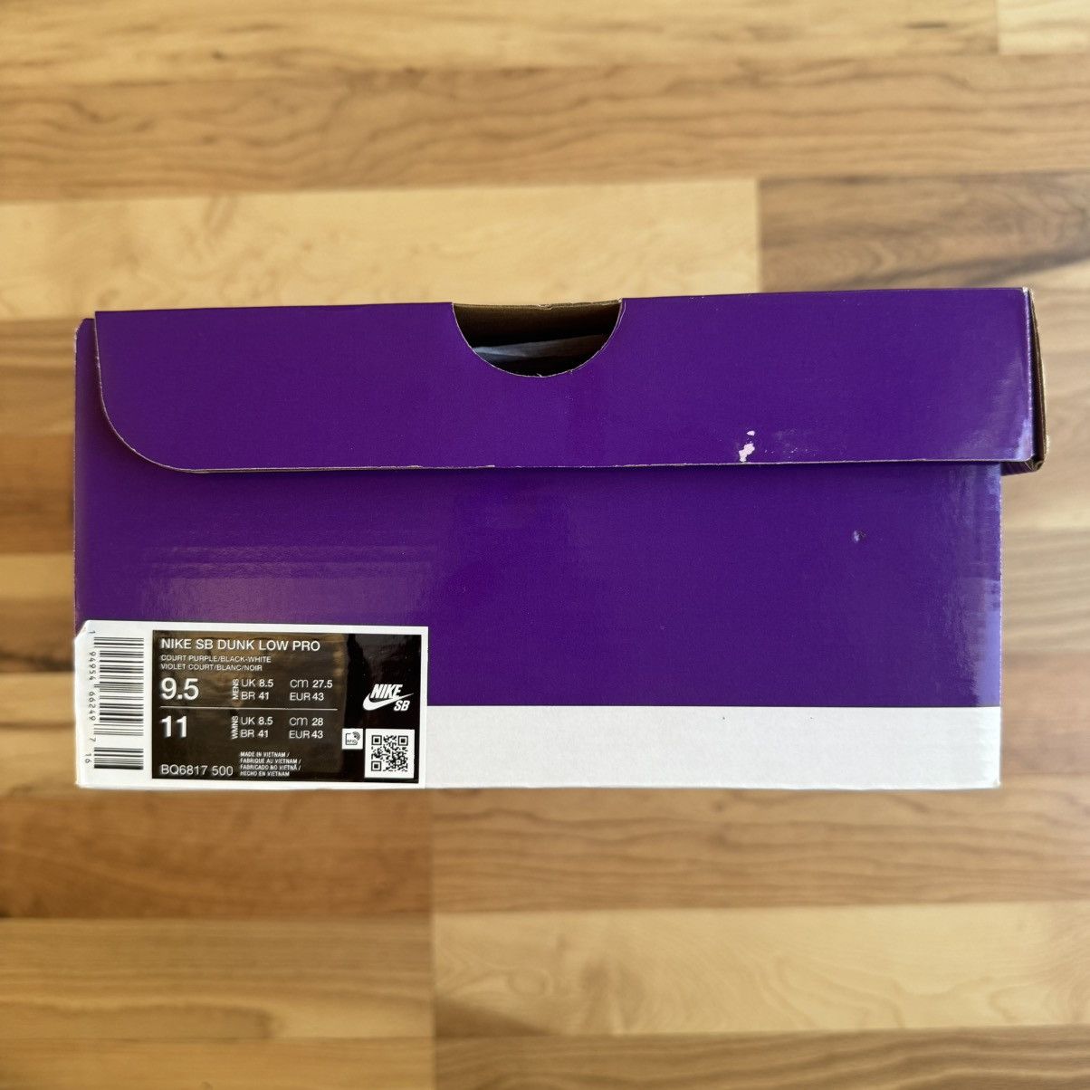 Nike SB Nike SB Dunk Low Pro Court Purple 9.5 NEW Size US 9.5 / EU 42-43 - 9 Thumbnail