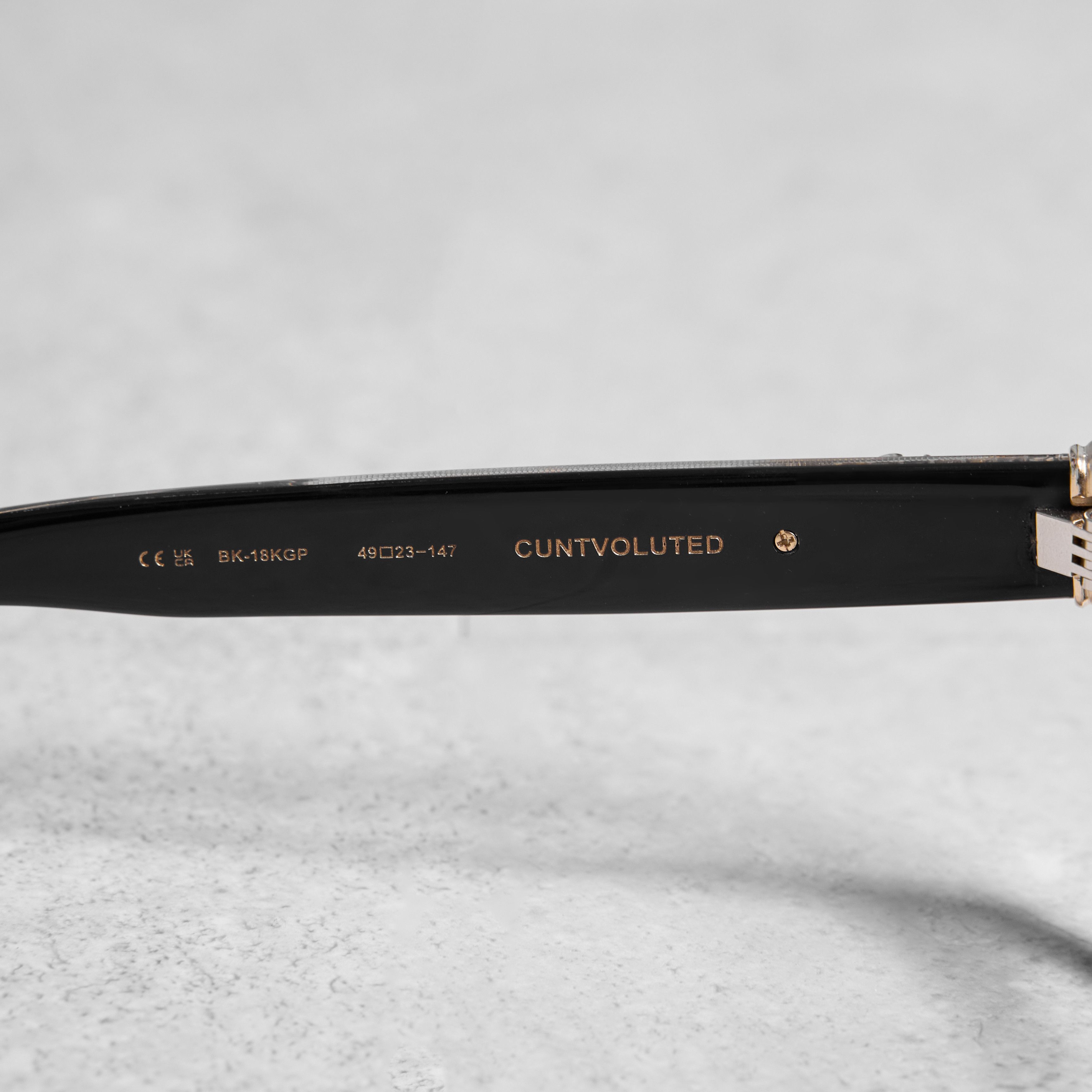 Chrome Hearts CHROME HEARTS CUNTVOLUTED Black - 18KGP Size ONE SIZE - 5 Thumbnail