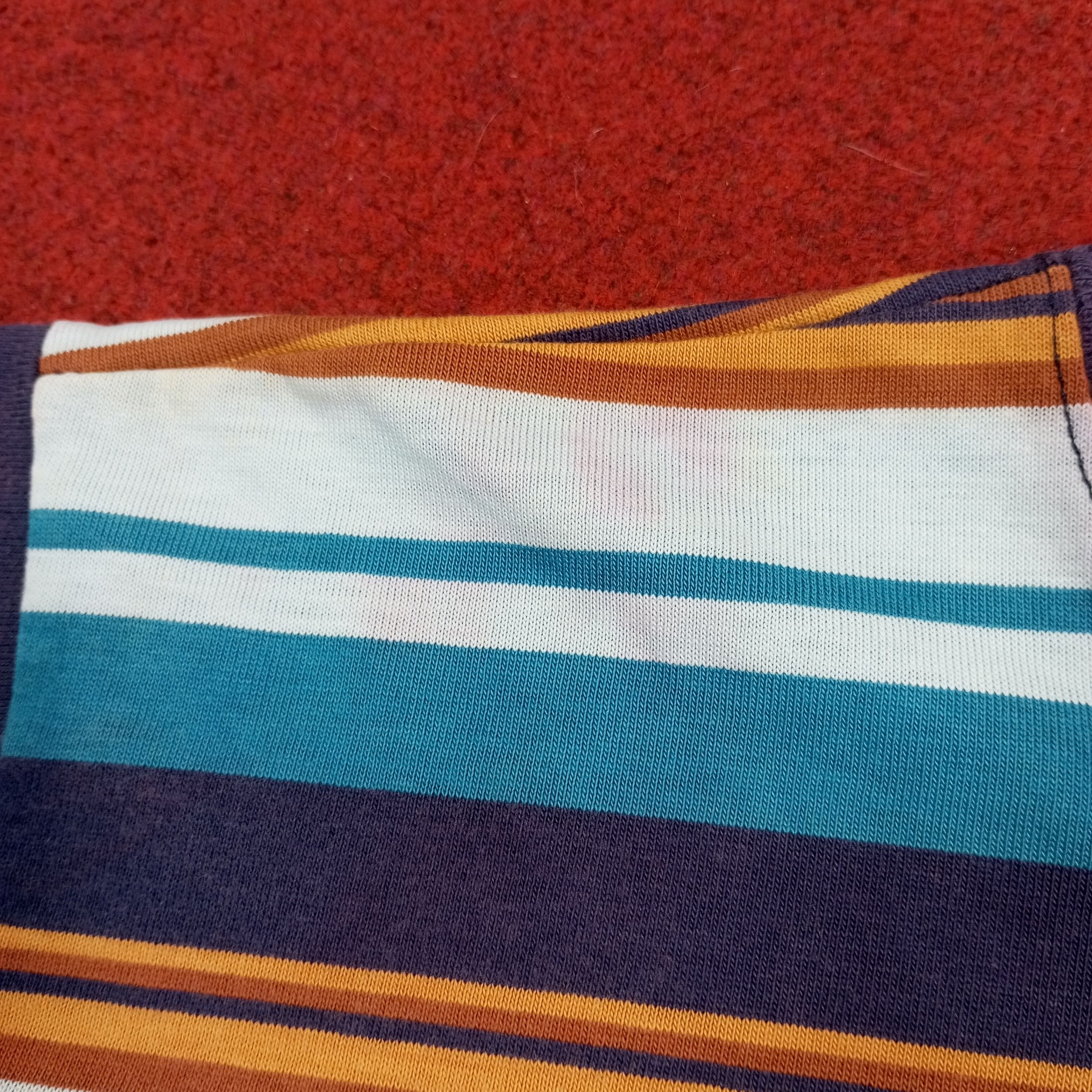 Hang Ten × Vintage Hang Ten Pocket Stripes Design Tshirt Size US L / EU 52-54 / 3 - 7 Thumbnail