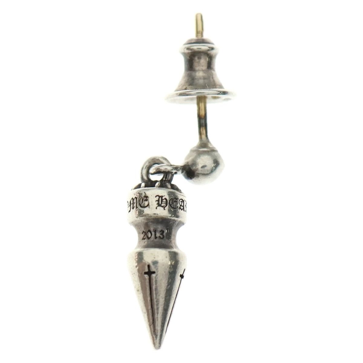 Chrome Hearts Chrome Hearts Tiny Spike Drop earring Size ONE SIZE - 1 Thumbnail