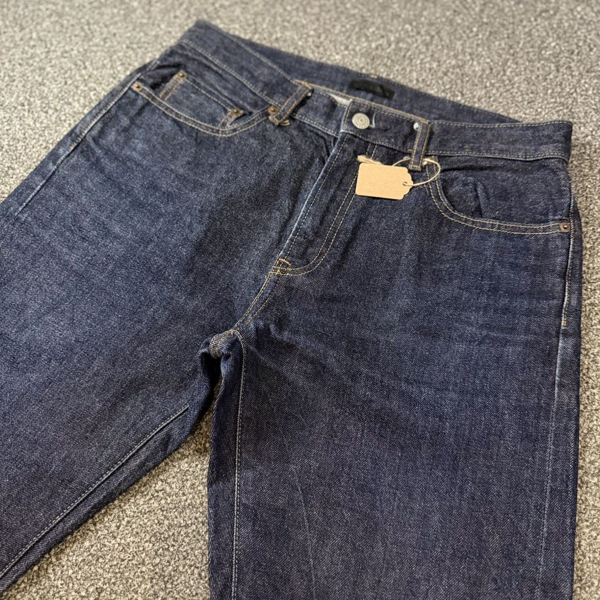 Undercover × Uniqlo 🔥🇯🇵 Japanese Raw Denim Uniqlo Indigo Selvedge Archive Jeans Size US 31 - 3 Thumbnail