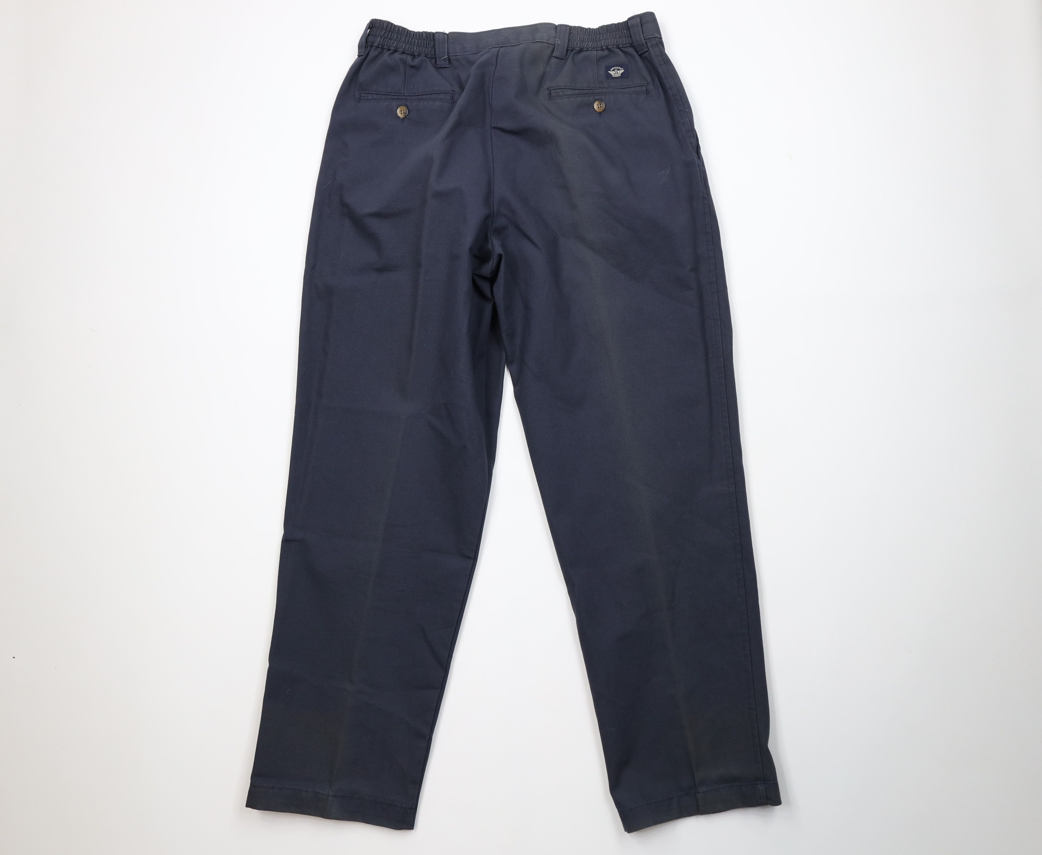 Dockers Vintage 90s Dockers Straight Leg Chino Pants Steel Blue Size US 34 / EU 50 - 14 Thumbnail