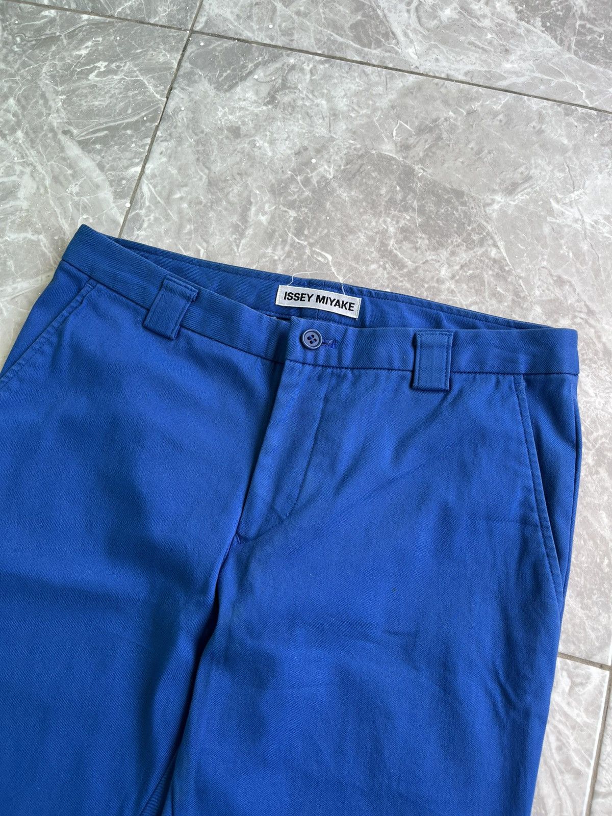 Issey Miyake Issey Miyake Blue Casual Pants Size US 28 / EU 44 - 3 Thumbnail