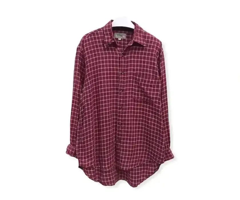 Vintage Vintage Visby Plaid Tartan Flannel Shirt Size US M / EU 48-50 / 2 - 1 Thumbnail