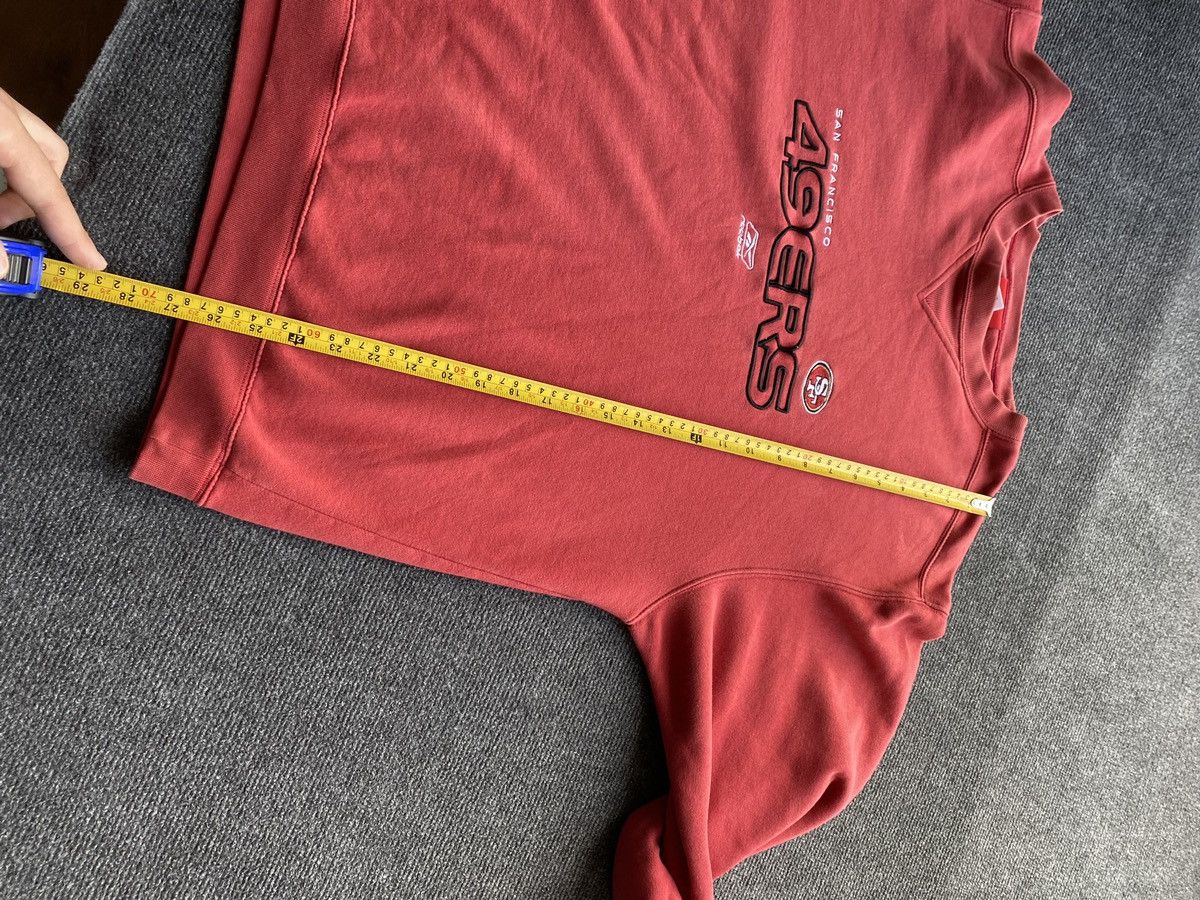 Reebok 🔥Reebok 49ers San Francisco Red Sweatshirt Size US M / EU 48-50 / 2 - 7 Thumbnail