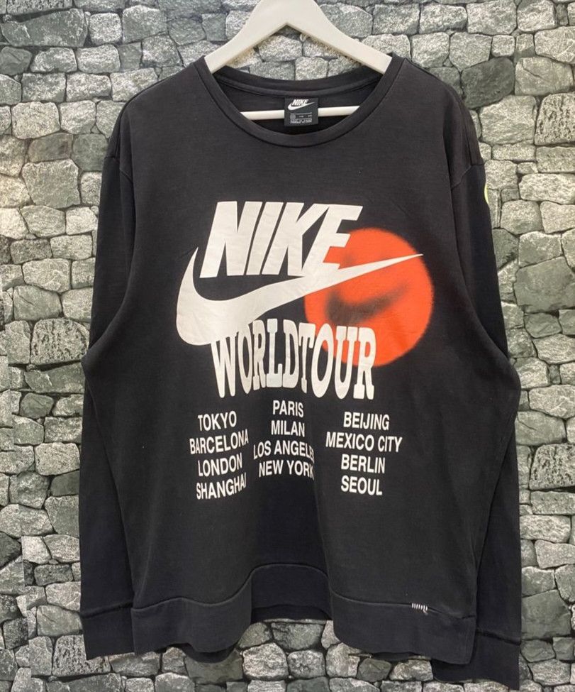 Nike Vintage Nike World Tour Beaveryon Oregon Sweatshirt Size US XXL / EU 58 / 5 - 1 Thumbnail