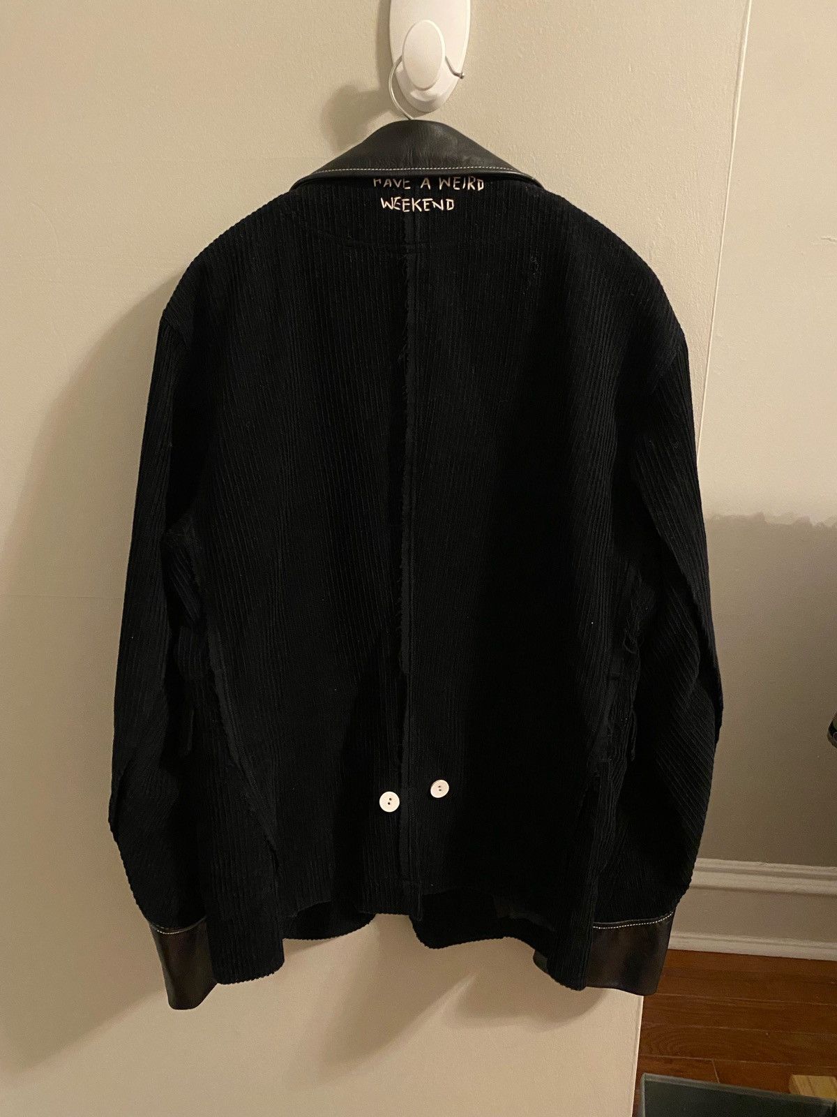 Undercover 16aw instant calm wool corduroy cow leather jacket Size US L / EU 52-54 / 3 - 4 Thumbnail