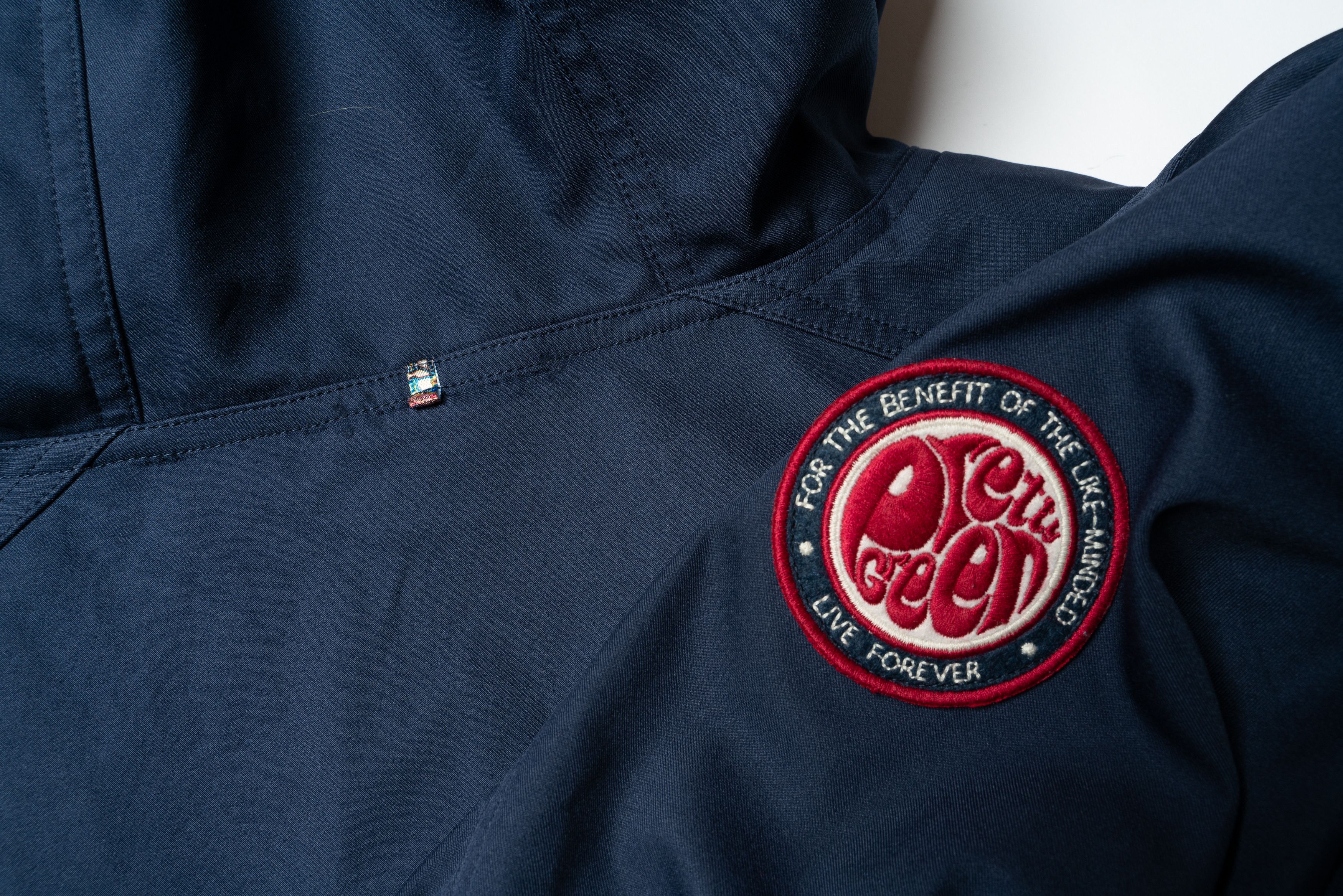 Pretty Green 🔵 PRETTY GREEN Navy Zip Up Hooded Jacket Size US XL / EU 56 / 4 - 12 Thumbnail