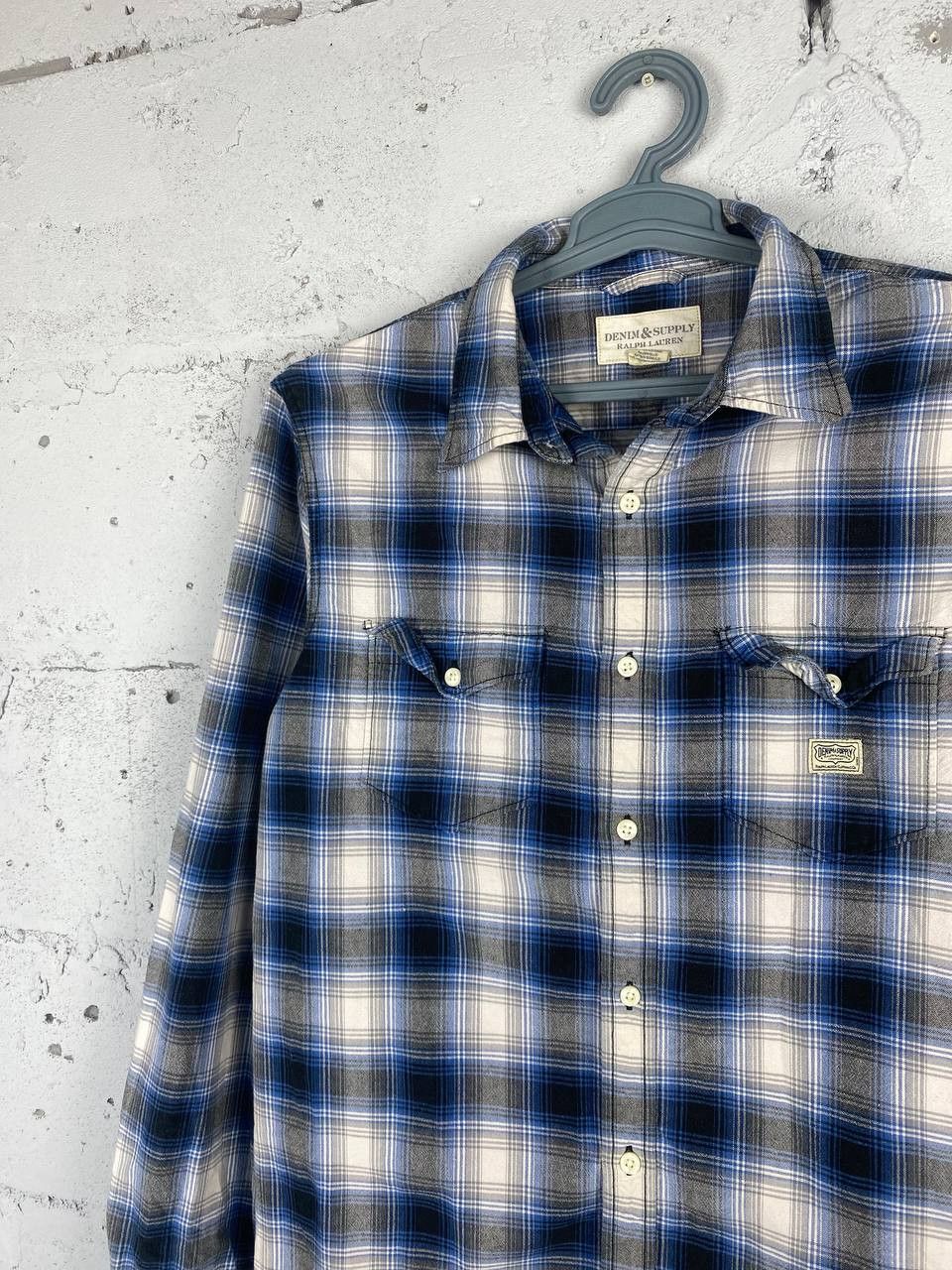 Denim & Supply Ralph Lauren × Flannel × Polo Ralph Lauren Denim And Supply Ralph Lauren Flannel Shirt Size US L / EU 52-54 / 3 - 3 Thumbnail