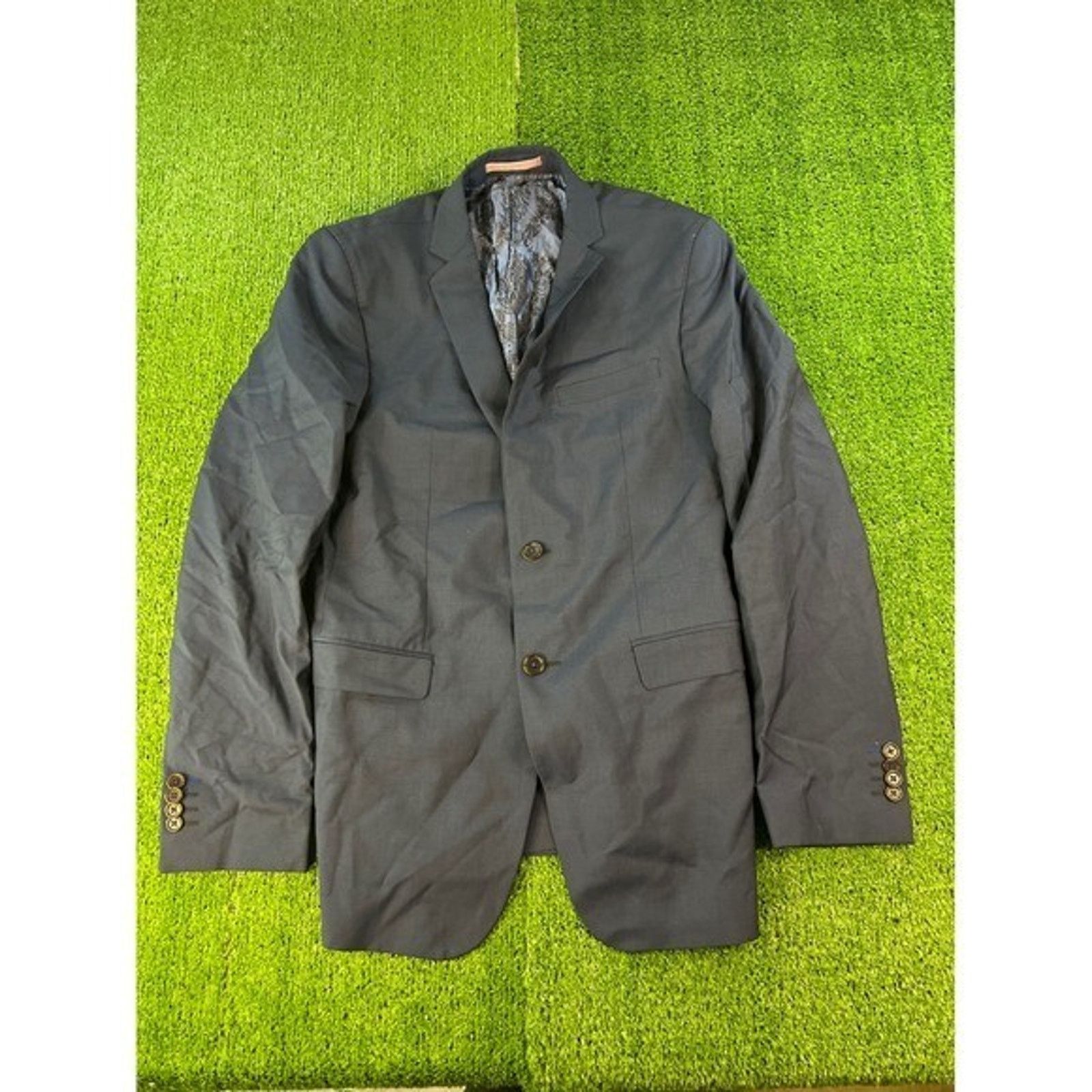 SAND Sand Vitale Wool Mens Blue Blazer Suit Jacket 48 Size 48R - 1 Thumbnail