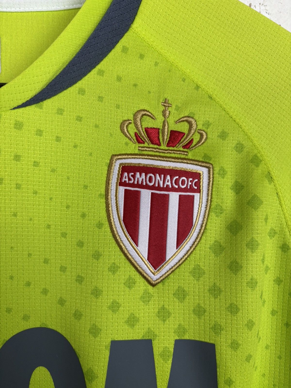 Kappa Kappa AS Monaco 2020/21 GK Kit Soccer Jersey Yellow Size L Size US L / EU 52-54 / 3 - 3 Thumbnail