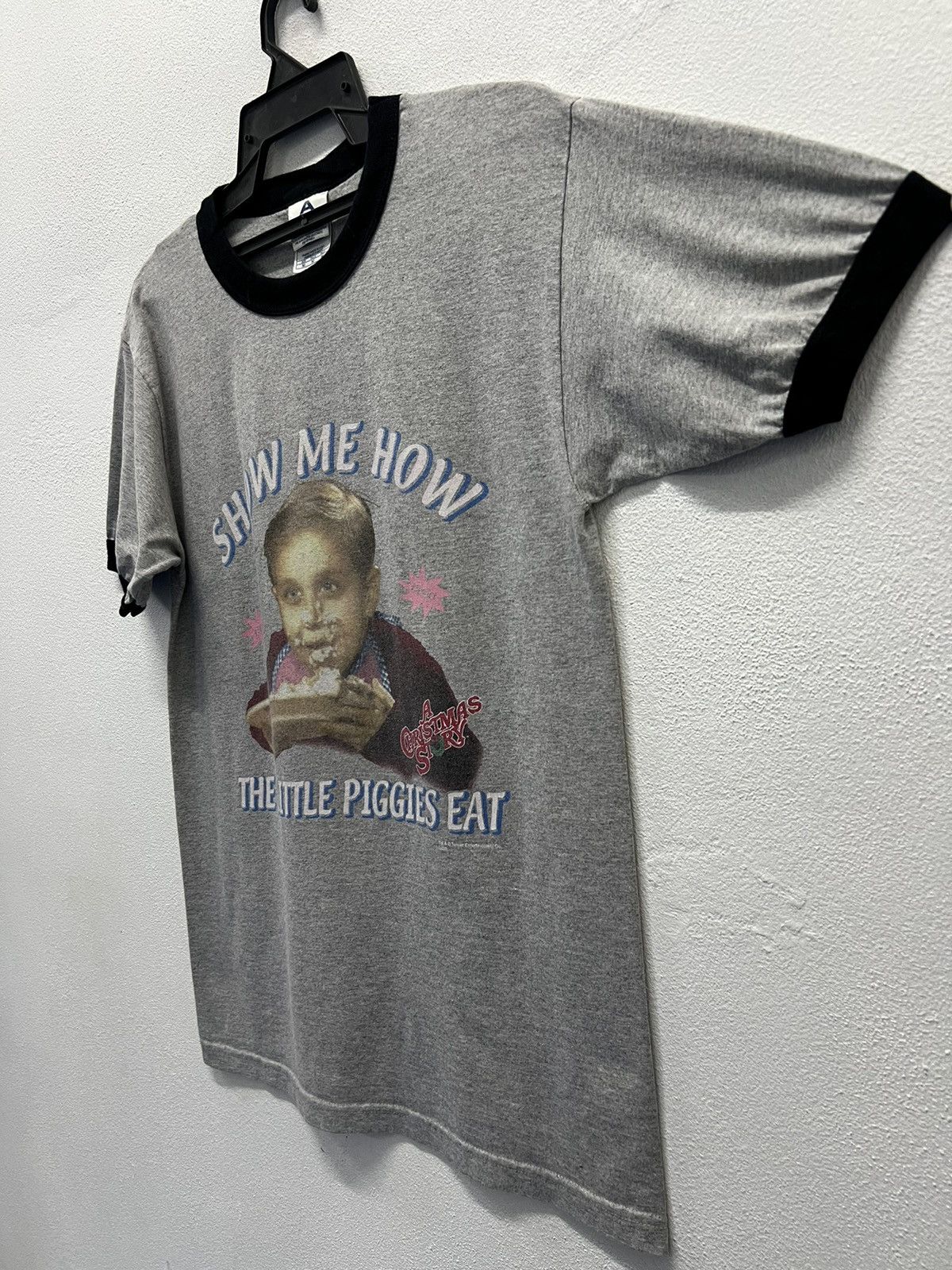 Vintage VINTAGE ALSTYLE SHOW ME HOW THE LITTLE PIGGIES EAT SHIRT Size US M / EU 48-50 / 2 - 4 Thumbnail
