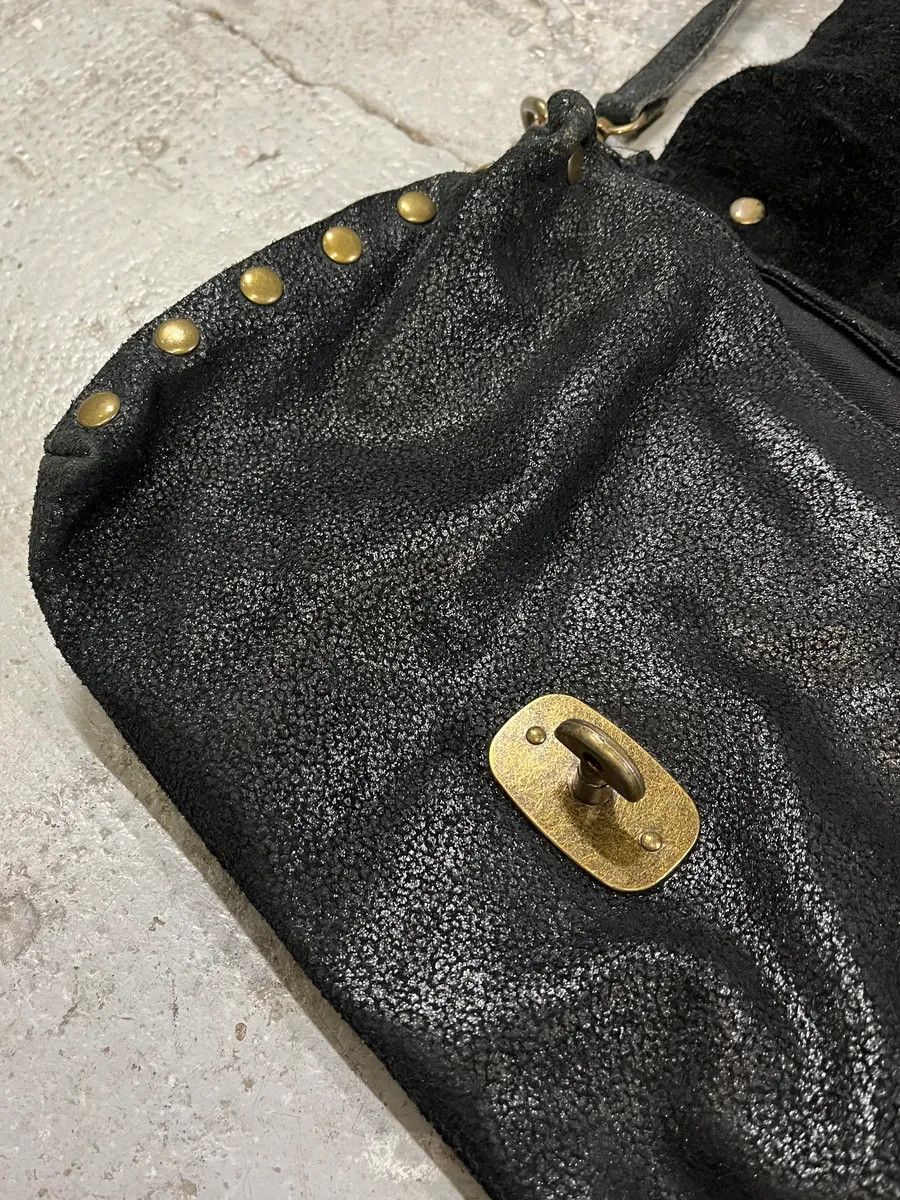 Miu Miu 2000s Miu Miu Black Archive Leather Crossbody Bag Size ONE SIZE - 7 Thumbnail