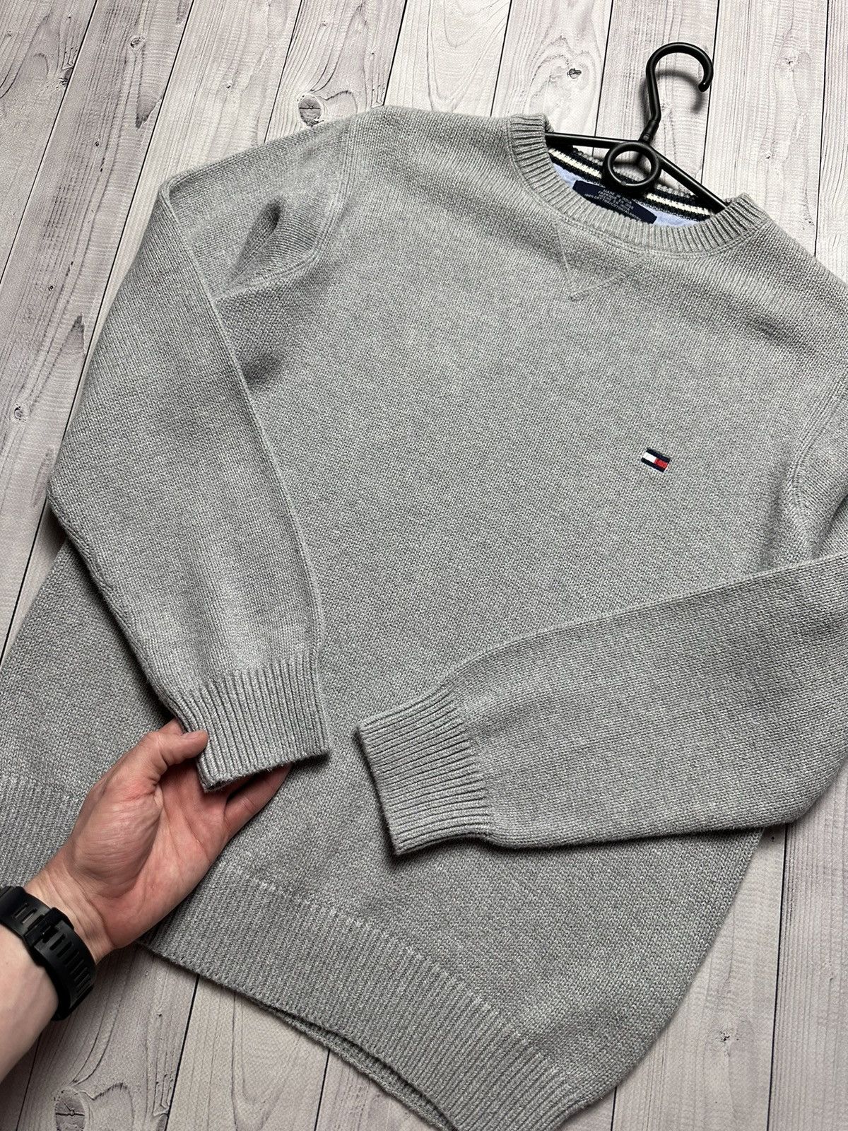 Tommy Hilfiger × Vintage Vintage Tommy Hilfiger knitted sweater size S logo Size US S / EU 44-46 / 1 - 5 Thumbnail