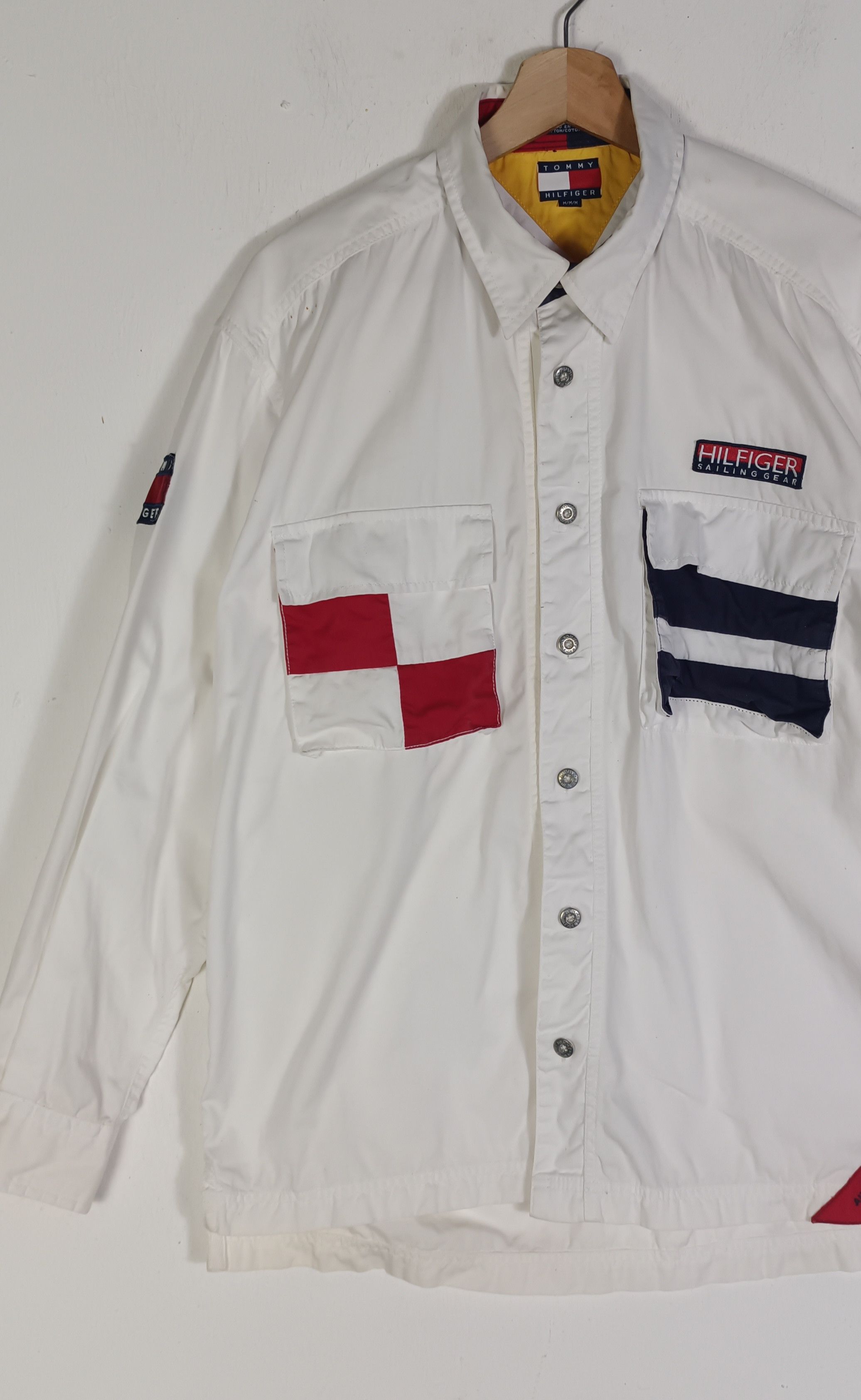 Tommy Hilfiger Vintage💥 Tommy Hilfiger Sailing Gear Pacth Country Size US XL / EU 56 / 4 - 3 Thumbnail