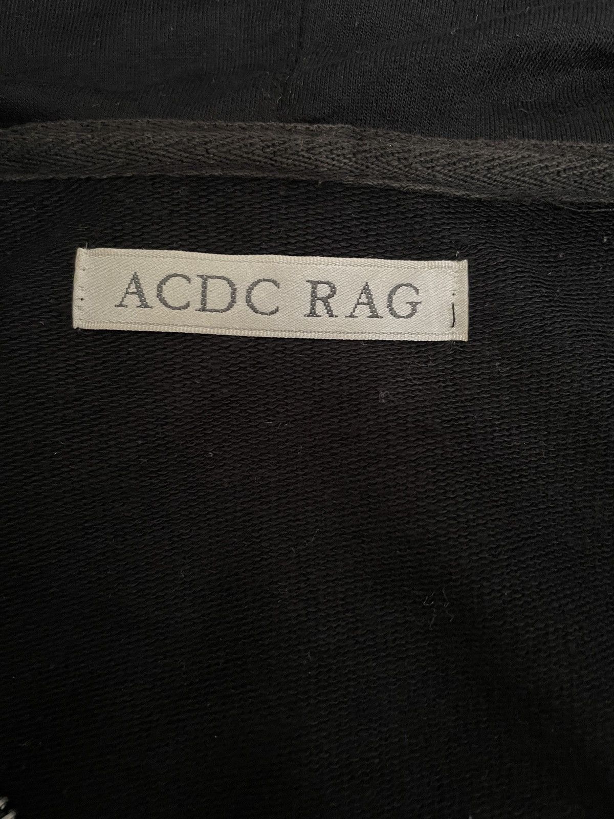 Vintage Vintage Japanese Brand ACDC Rag Hoodie Vest 1990s Size US S / EU 44-46 / 1 - 7 Thumbnail