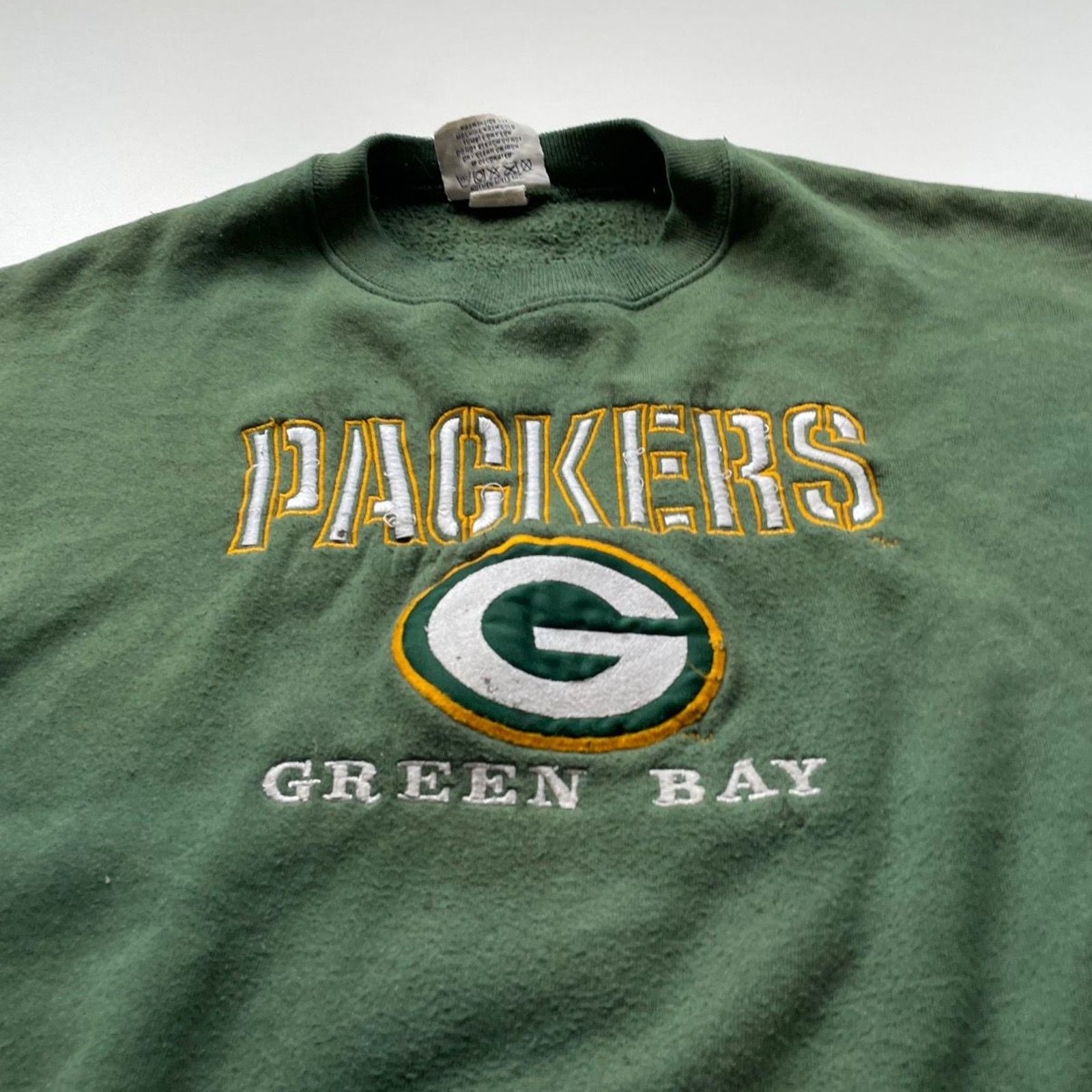 Lee Vintage 90s Green Bay Packers NFL Crewneck Sweatshirt XL Size US L / EU 52-54 / 3 - 2 Thumbnail