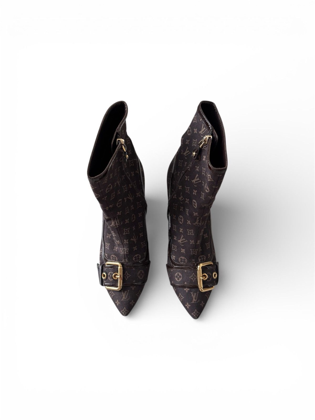 Louis Vuitton Louis Vuitton Monogram Heels Boots Size US 7 / IT 37 - 3 Thumbnail