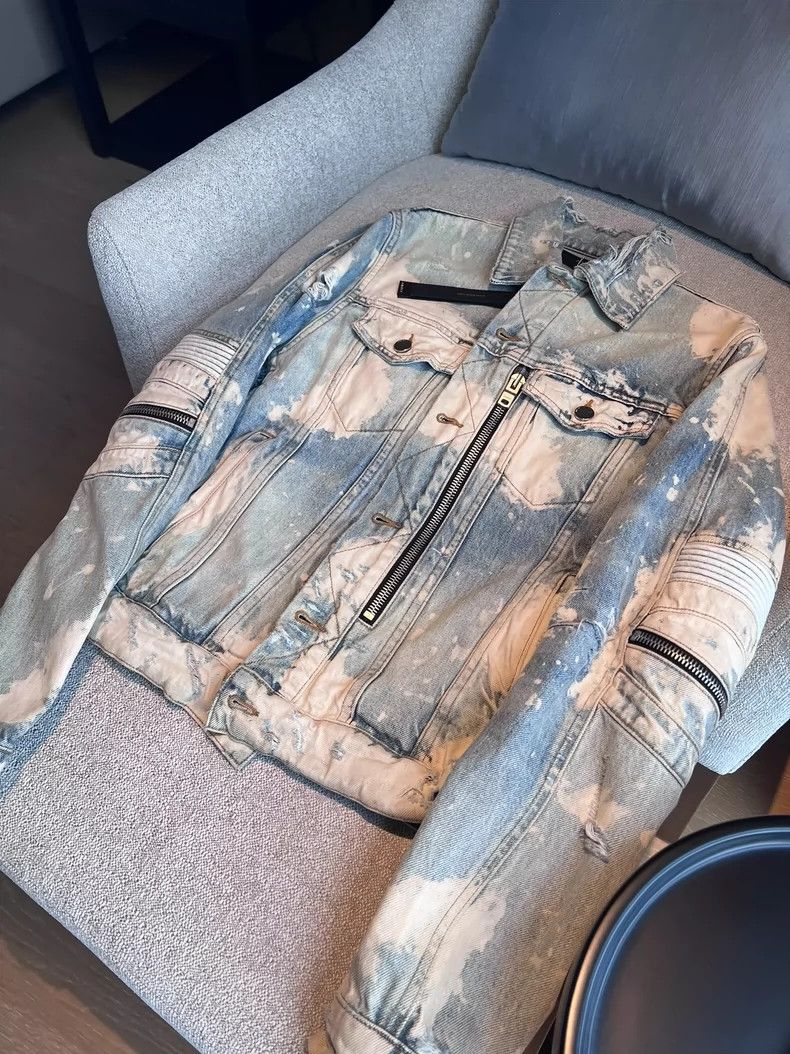 Amiri AmiriMX2 bleaching and splashing ink to destroy the denim j Size US S / EU 44-46 / 1 - 6 Thumbnail
