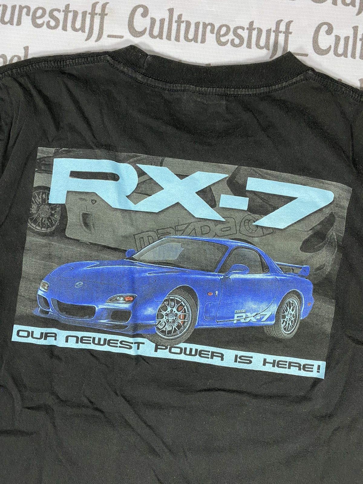 Japanese Brand × Vintage Mazda RX7 jdm tee Size US M / EU 48-50 / 2 - 5 Thumbnail