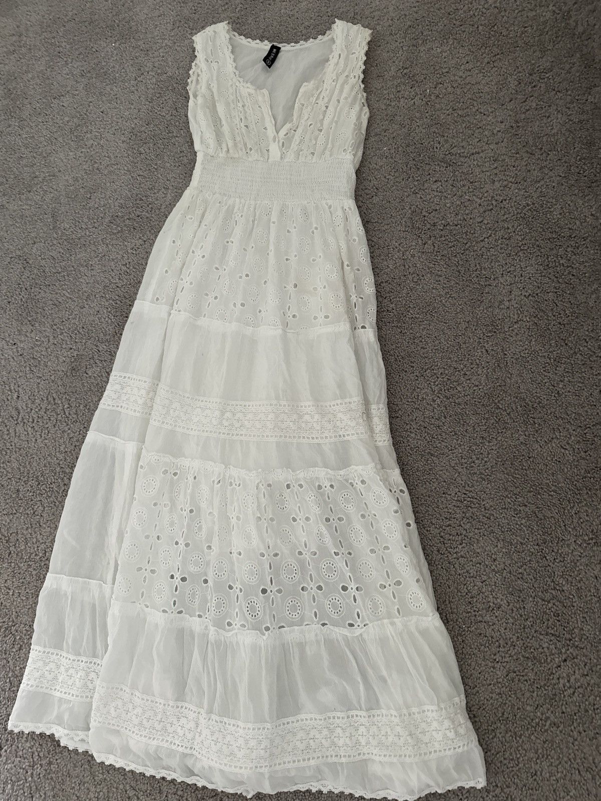 Other White summer dress Size S / US 4 / IT 40 - 2 Thumbnail