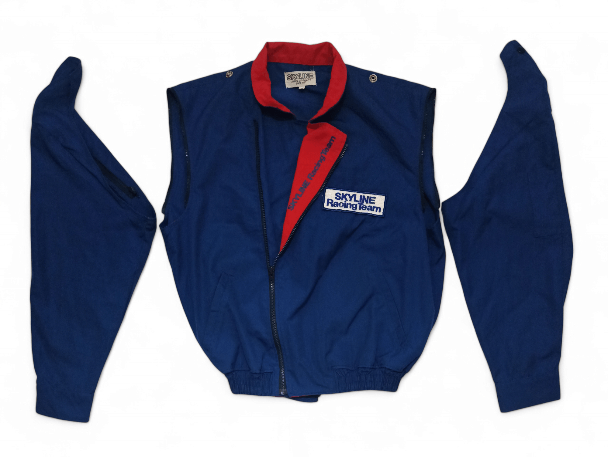 Japanese Brand Vintage 80s Nissan Skyline R30 Paul Newman Ads Team Jacket Size US M / EU 48-50 / 2 - 4 Thumbnail